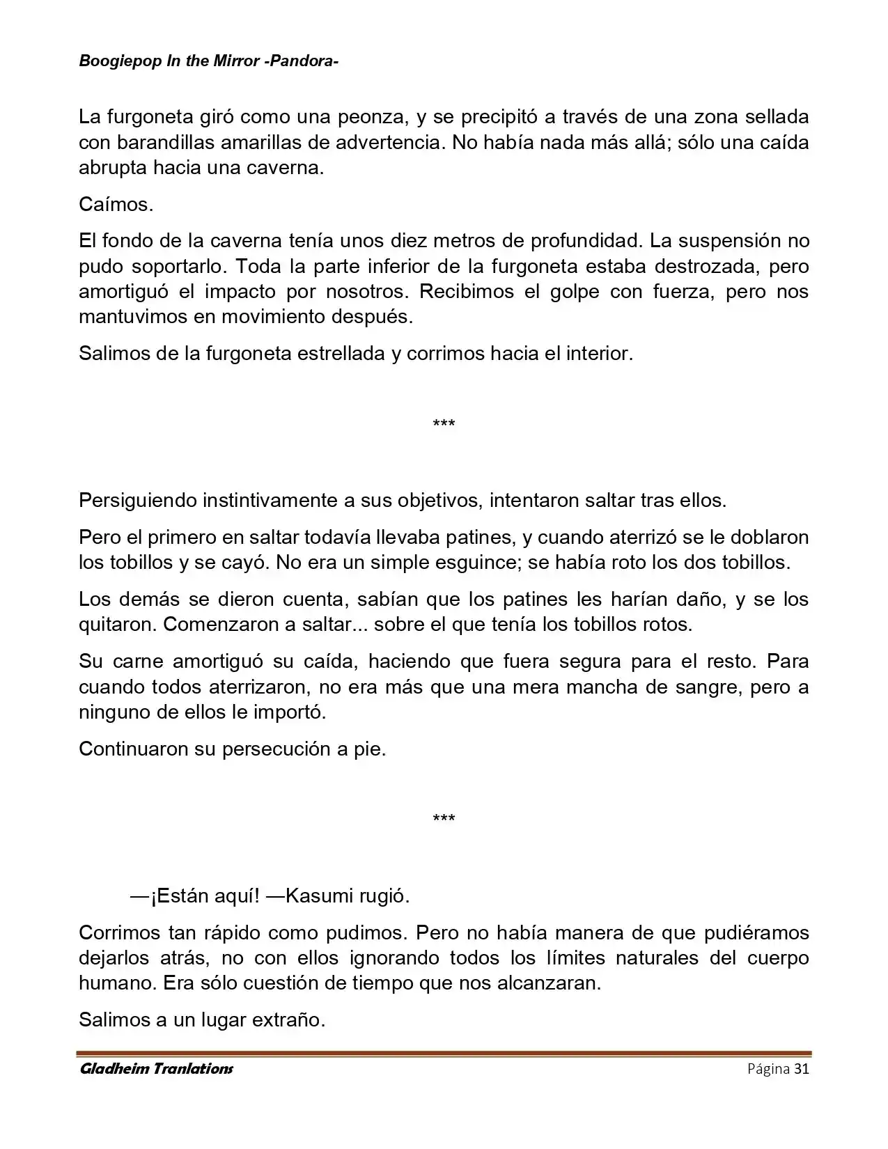 Boogiepop (Novela) - Capítulo 25 - Página 31 - LectorTMOo