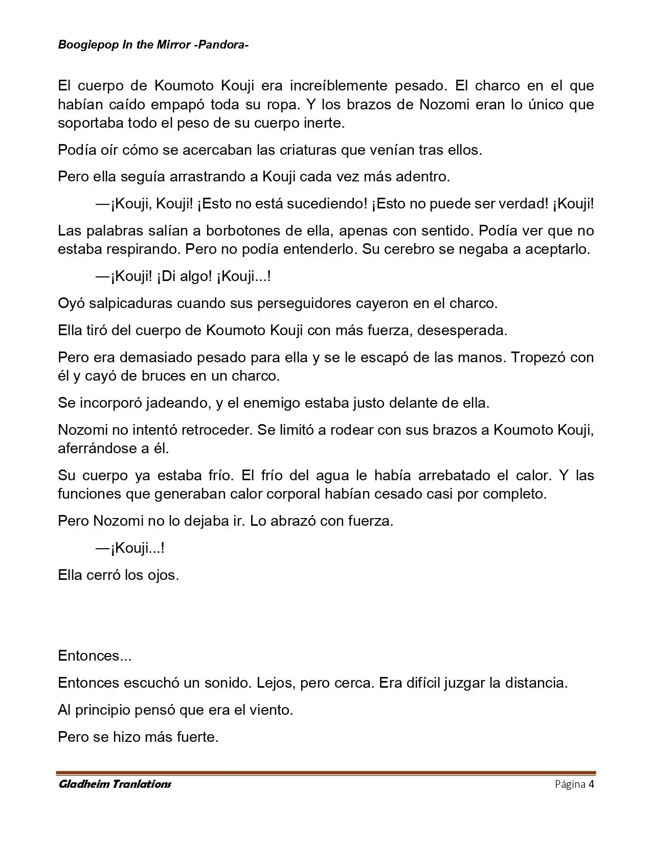 Boogiepop (Novela) - Capítulo 26 - Página 4 - LectorTMOo