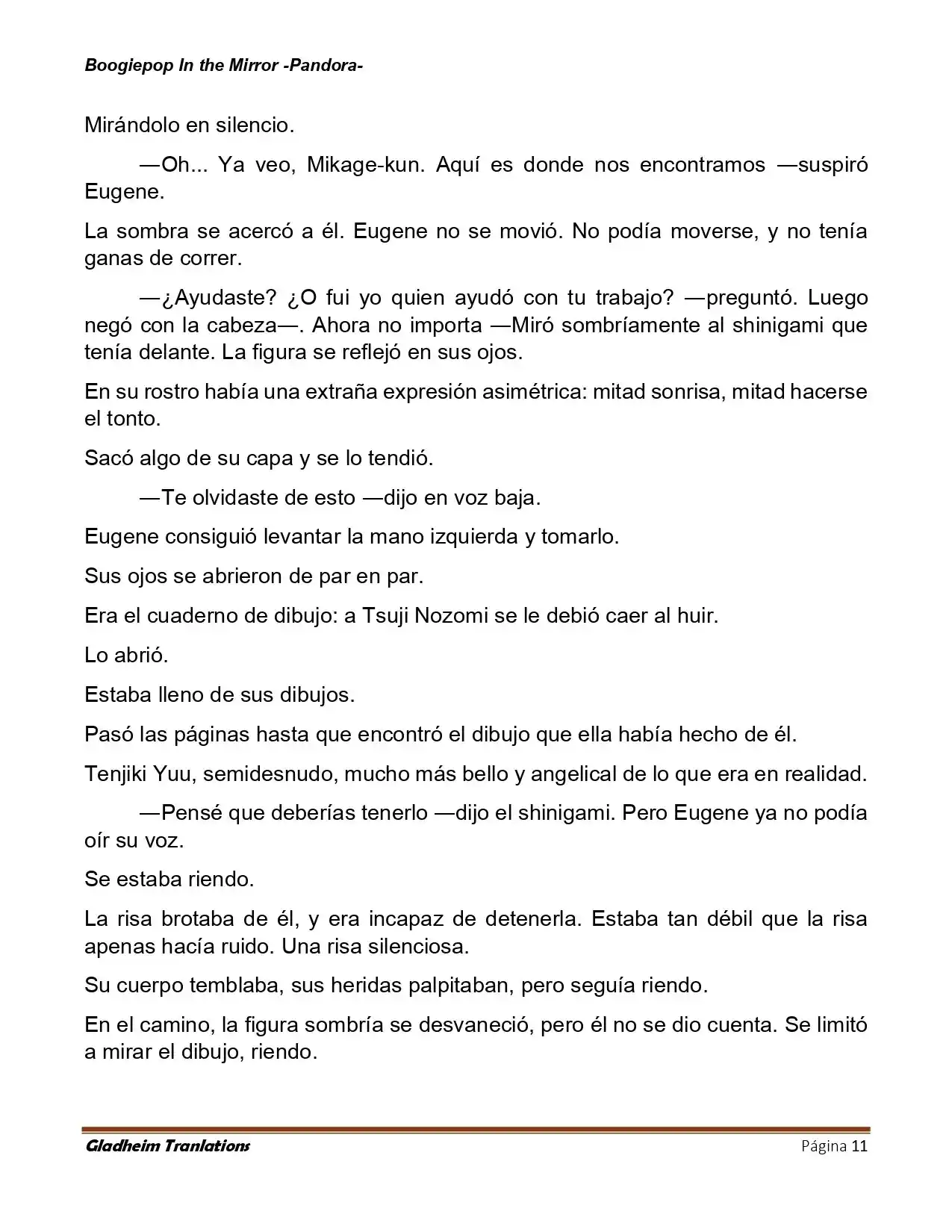 Boogiepop (Novela) - Capítulo 27 - Página 11 - LectorTMOo
