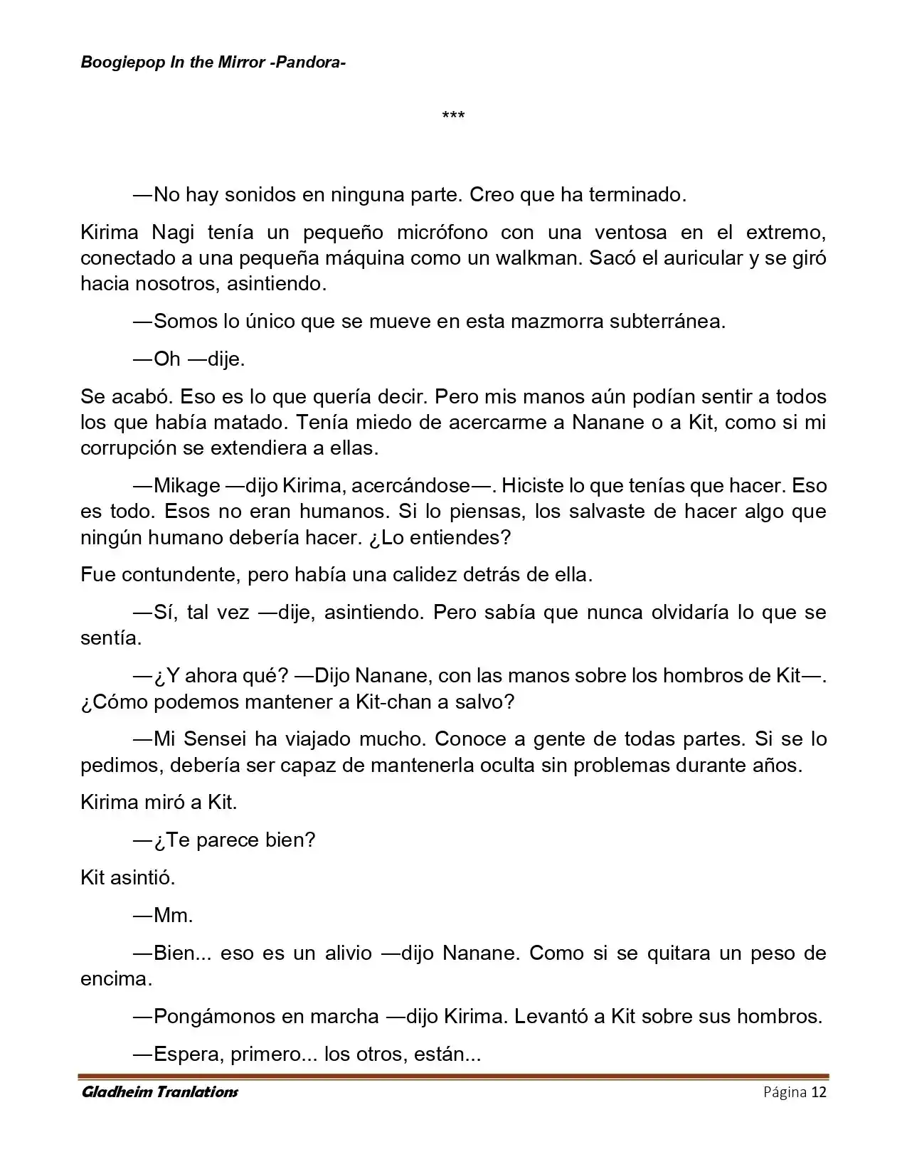 Boogiepop (Novela) - Capítulo 27 - Página 12 - LectorTMOo
