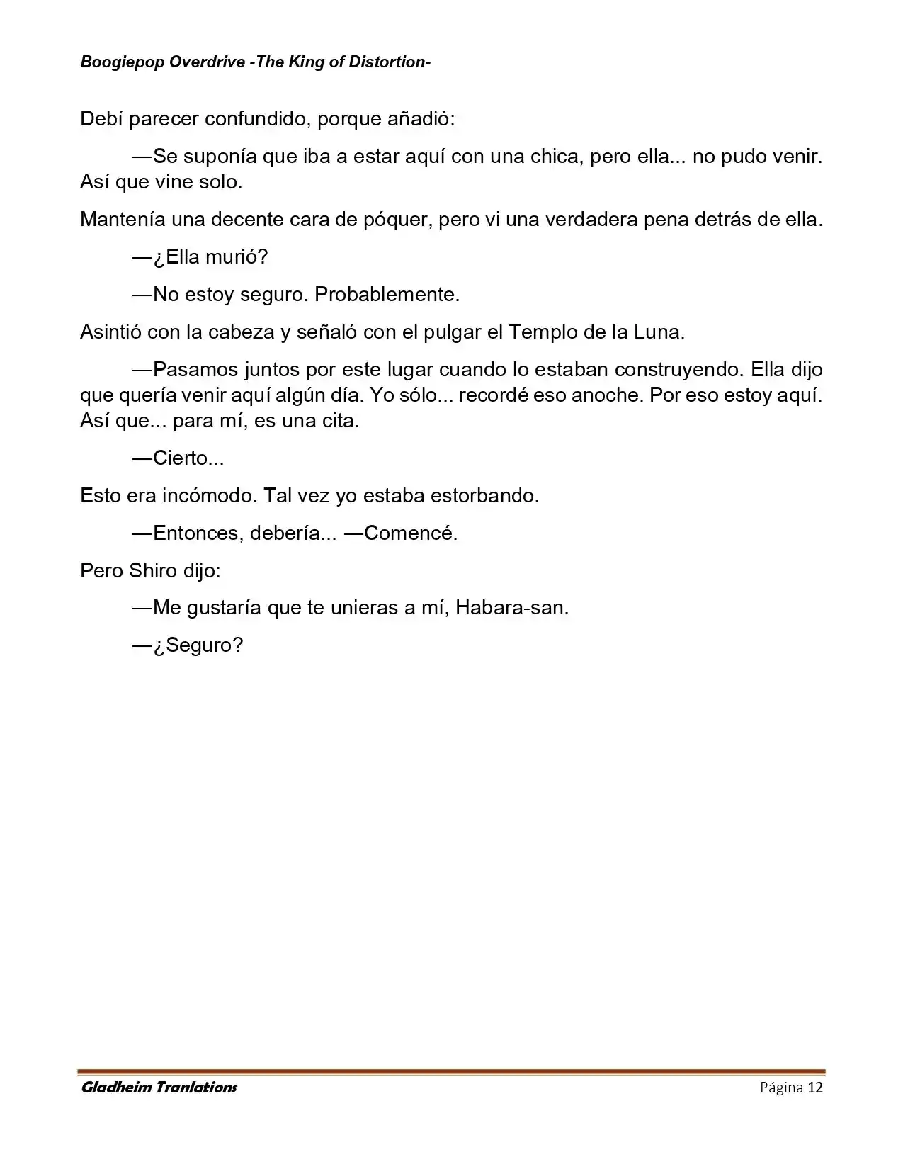 Boogiepop (Novela) - Capítulo 29 - Página 12 - LectorTMOo