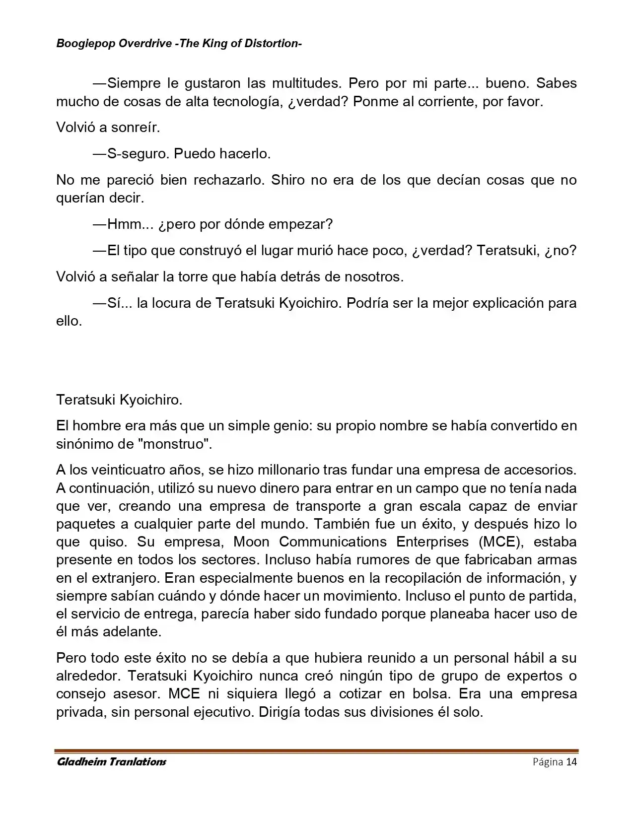 Boogiepop (Novela) - Capítulo 29 - Página 14 - LectorTMOo