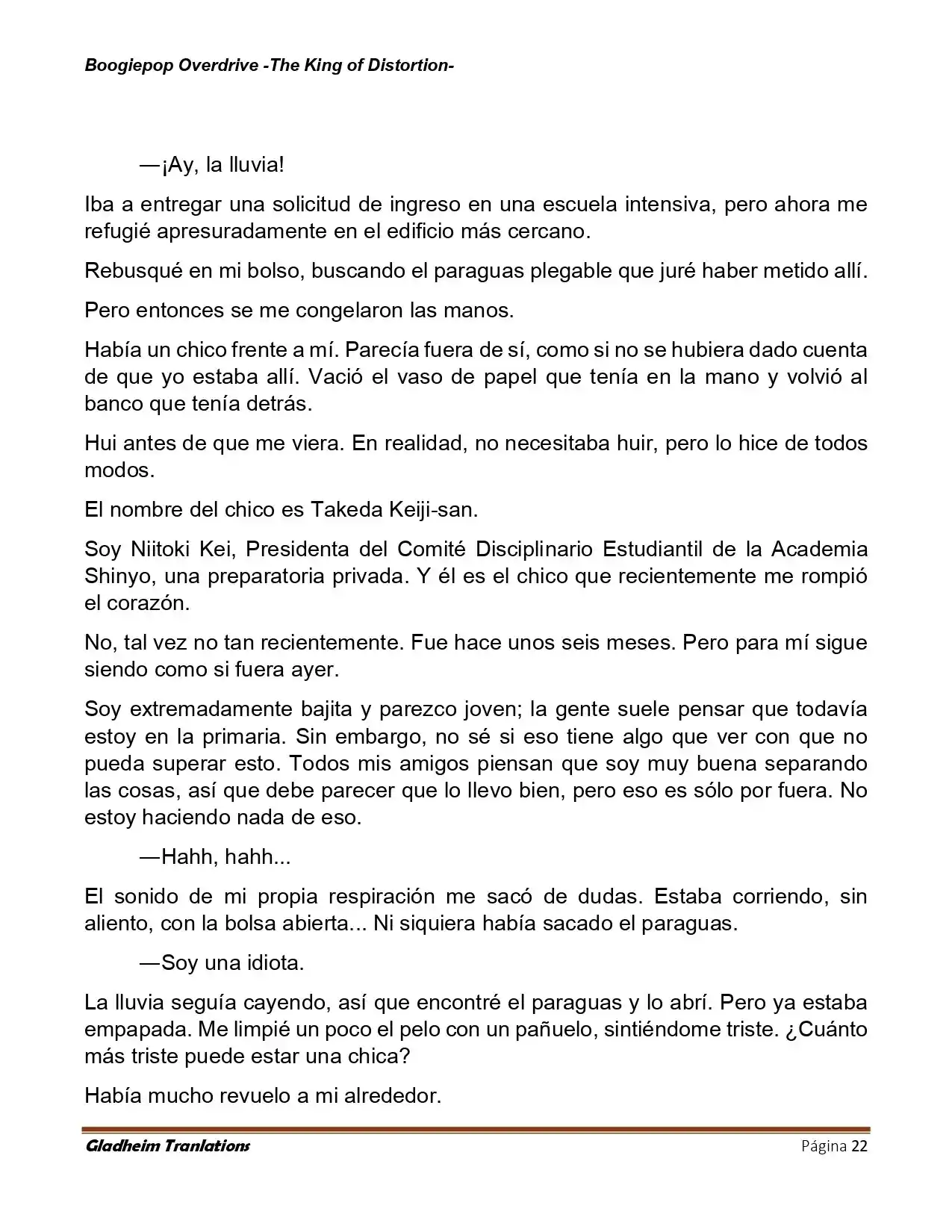 Boogiepop (Novela) - Capítulo 29 - Página 22 - LectorTMOo