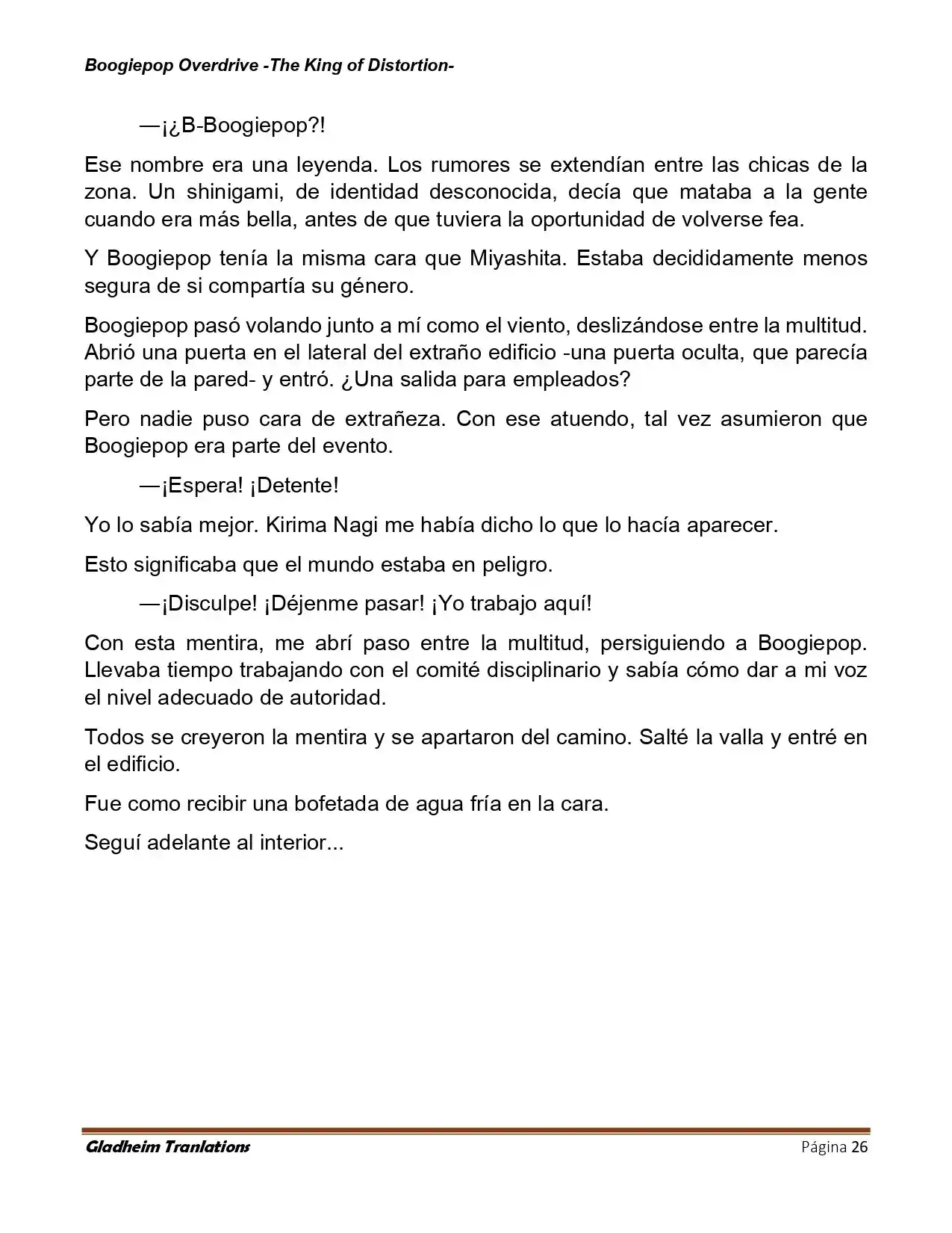 Boogiepop (Novela) - Capítulo 29 - Página 26 - LectorTMOo