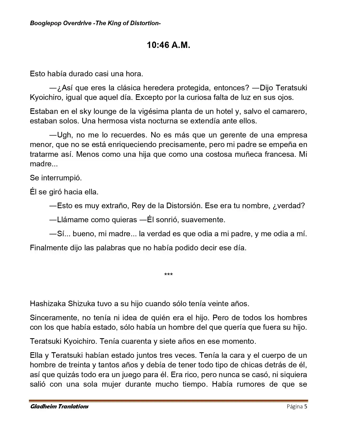 Boogiepop (Novela) - Capítulo 30 - Página 5 - LectorTMOo