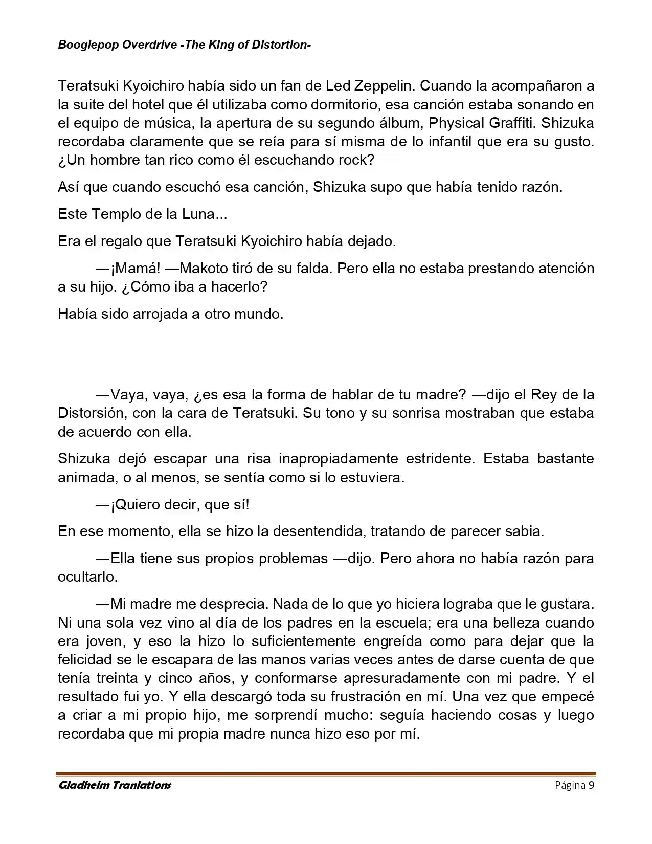 Boogiepop (Novela) - Capítulo 30 - Página 9 - LectorTMOo