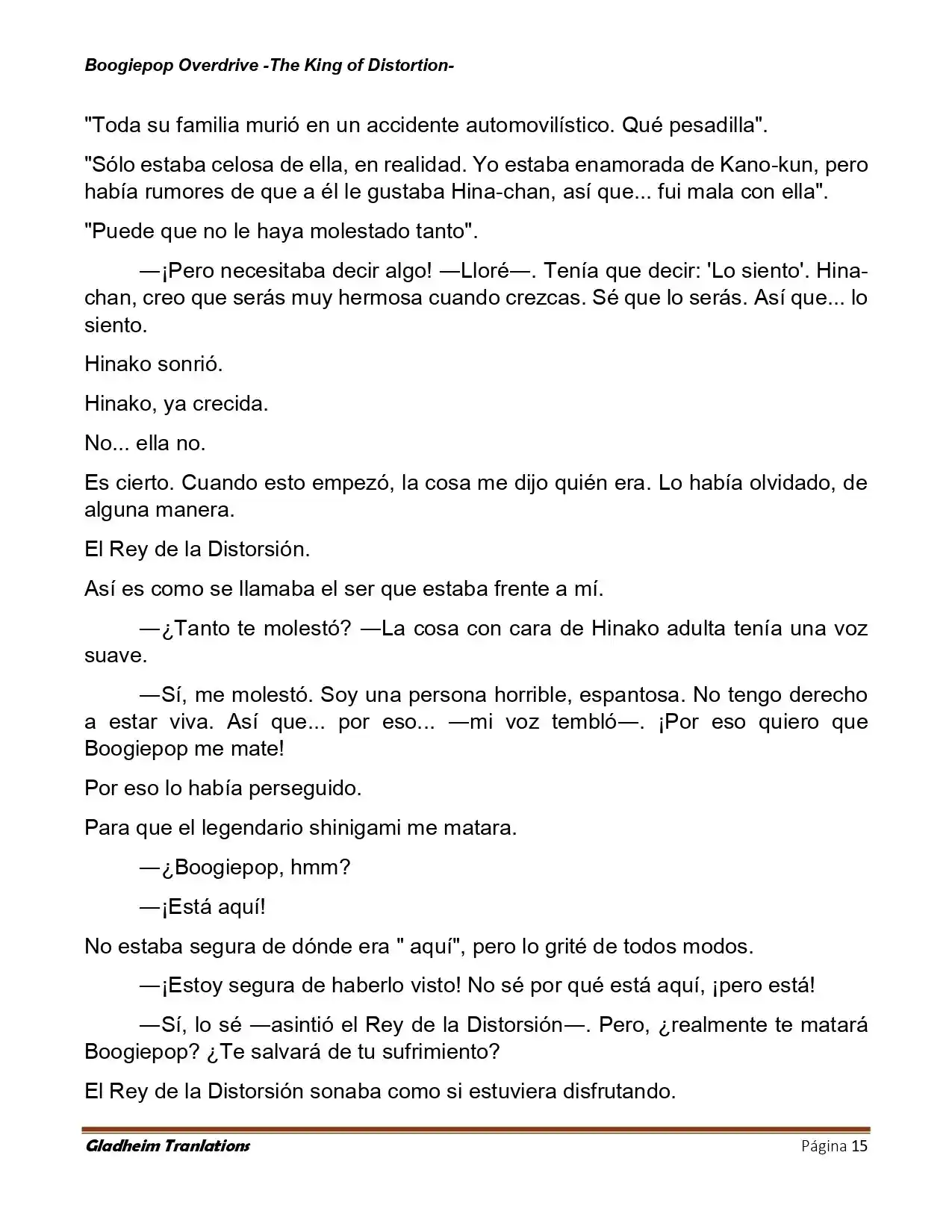 Boogiepop (Novela) - Capítulo 30 - Página 15 - LectorTMOo