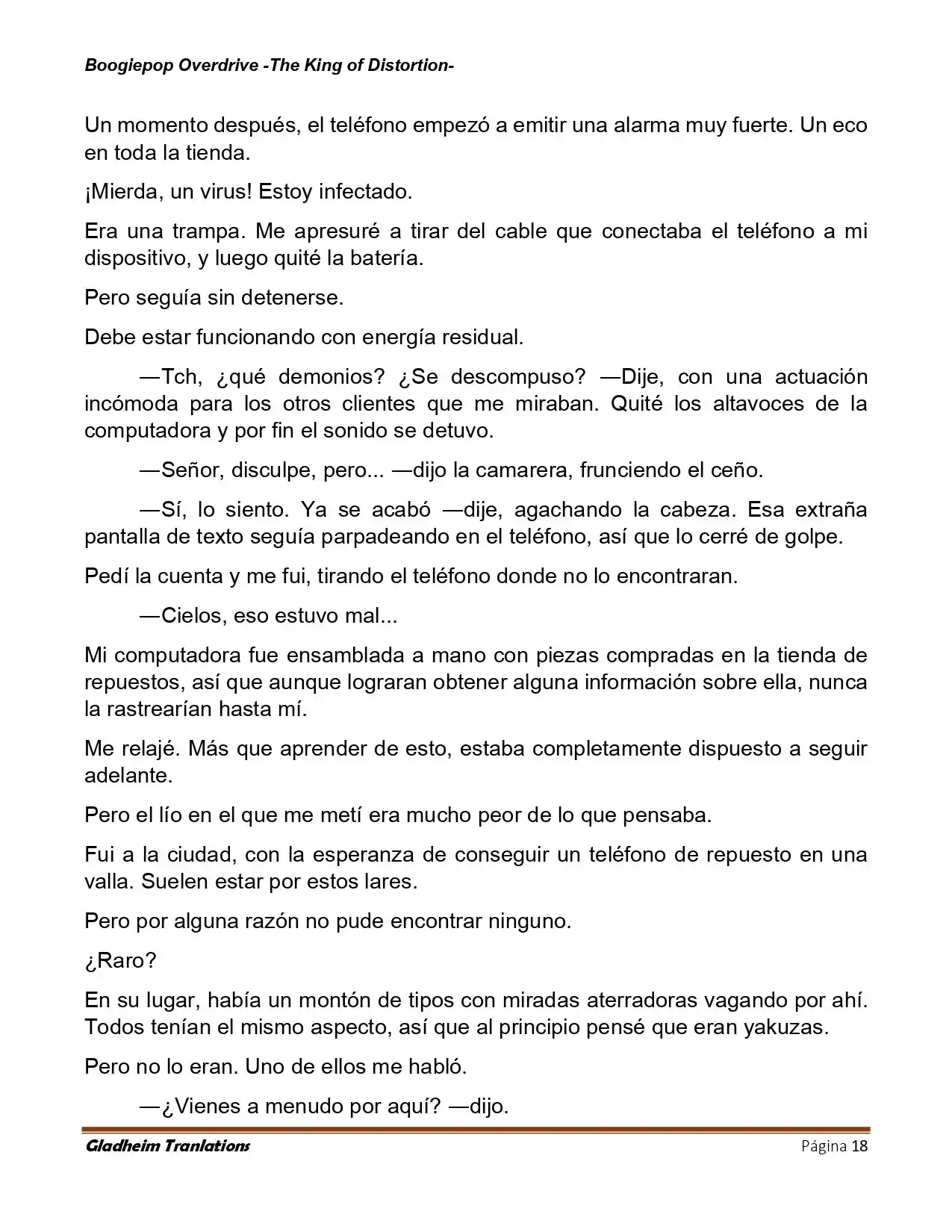 Boogiepop (Novela) - Capítulo 30 - Página 18 - LectorTMOo