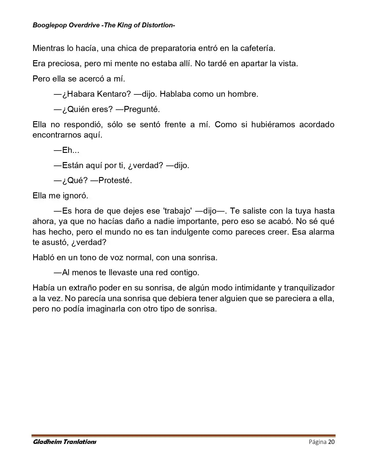 Boogiepop (Novela) - Capítulo 30 - Página 20 - LectorTMOo