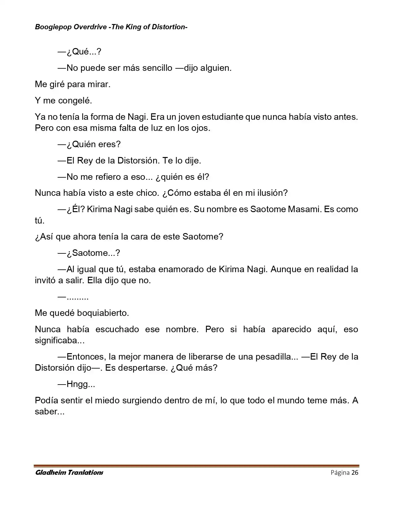 Boogiepop (Novela) - Capítulo 30 - Página 26 - LectorTMOo
