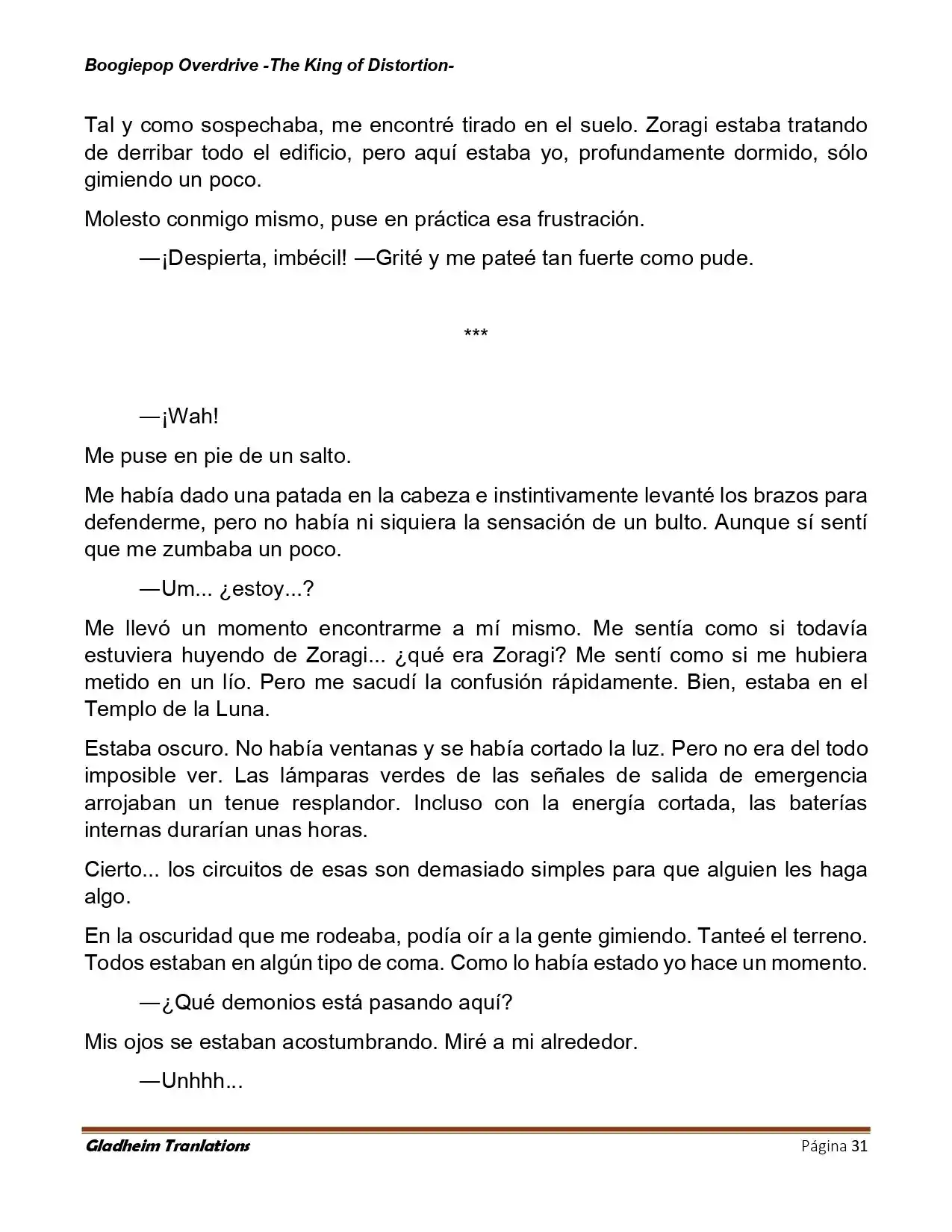 Boogiepop (Novela) - Capítulo 30 - Página 31 - LectorTMOo
