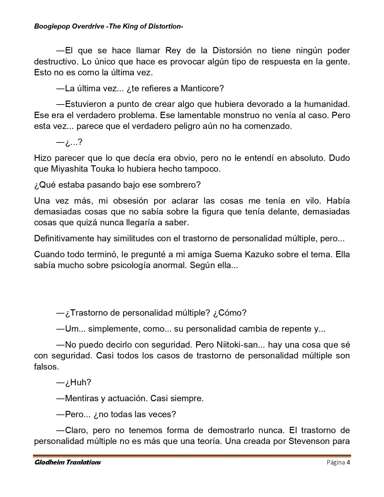 Boogiepop (Novela) - Capítulo 31 - Página 4 - LectorTMOo