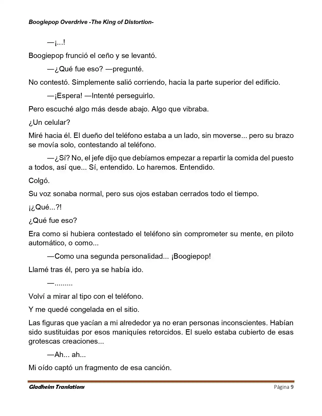 Boogiepop (Novela) - Capítulo 31 - Página 9 - LectorTMOo