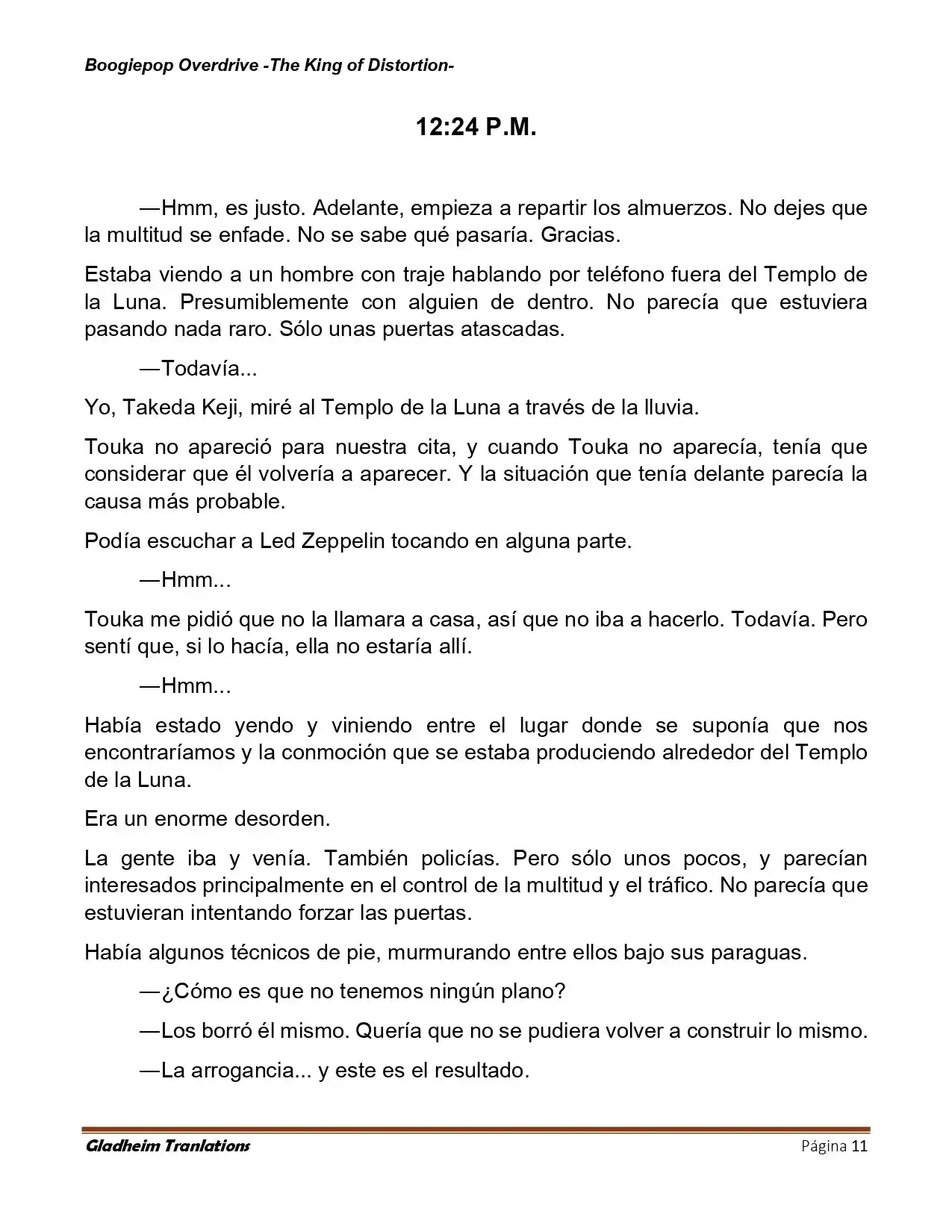 Boogiepop (Novela) - Capítulo 31 - Página 11 - LectorTMOo