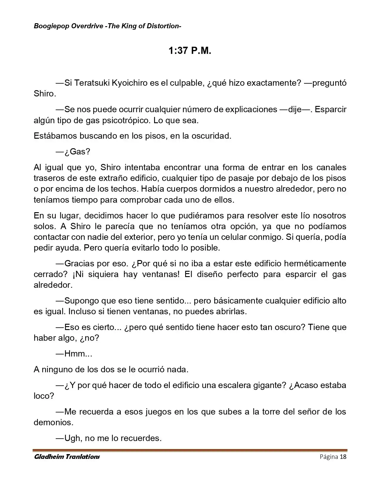 Boogiepop (Novela) - Capítulo 31 - Página 18 - LectorTMOo