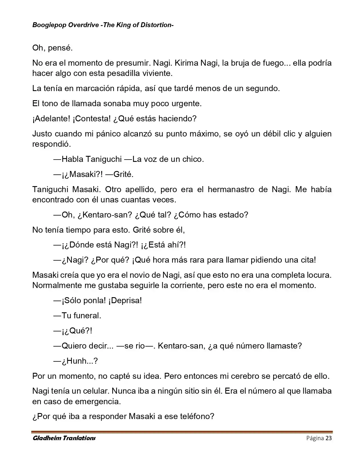 Boogiepop (Novela) - Capítulo 31 - Página 23 - LectorTMOo