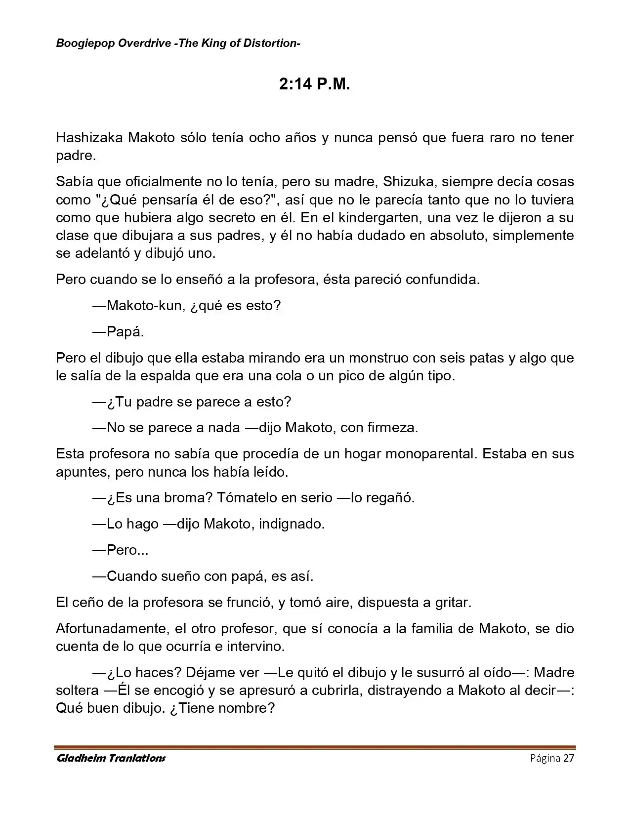 Boogiepop (Novela) - Capítulo 31 - Página 27 - LectorTMOo