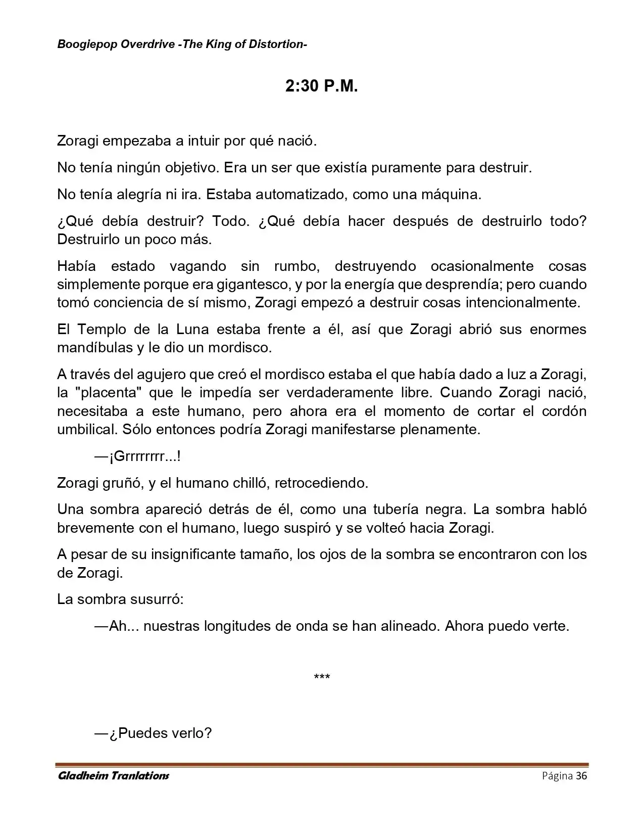 Boogiepop (Novela) - Capítulo 31 - Página 36 - LectorTMOo
