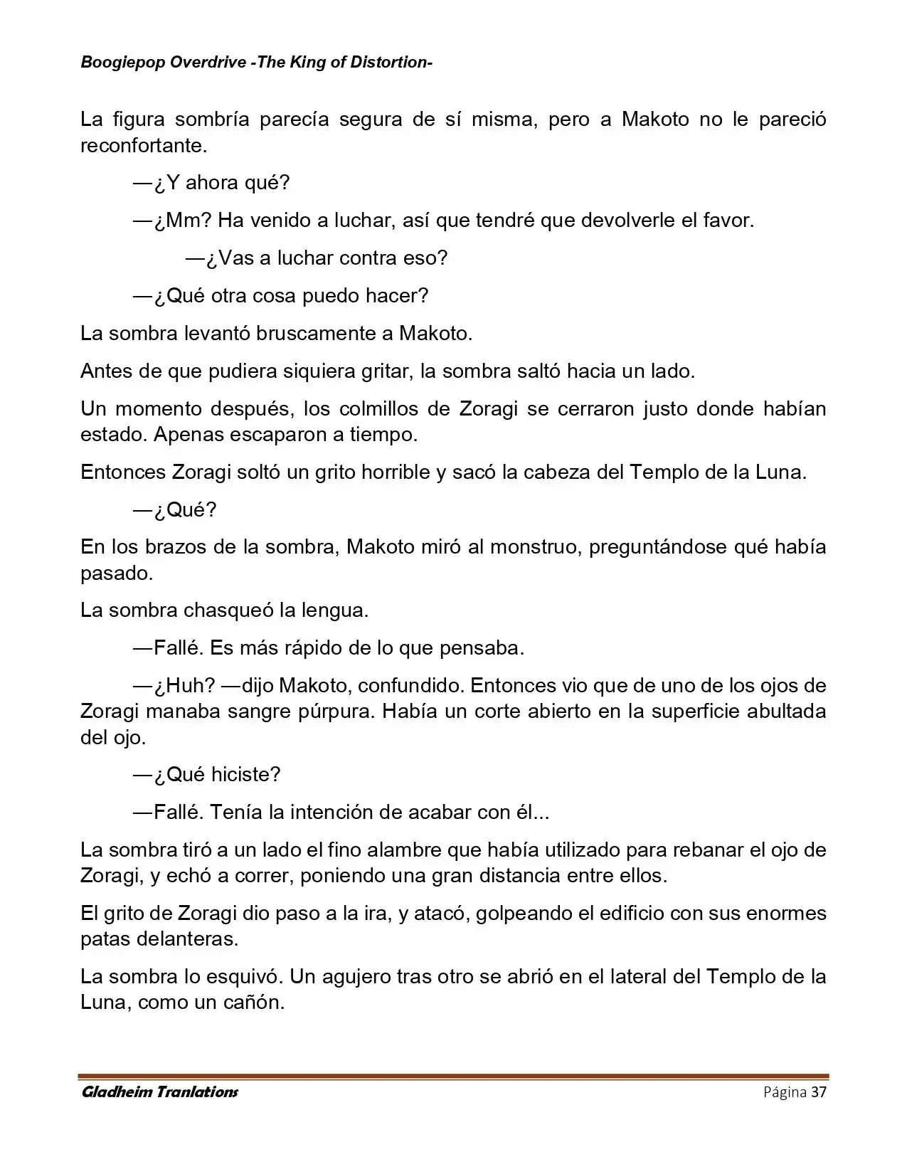 Boogiepop (Novela) - Capítulo 31 - Página 37 - LectorTMOo