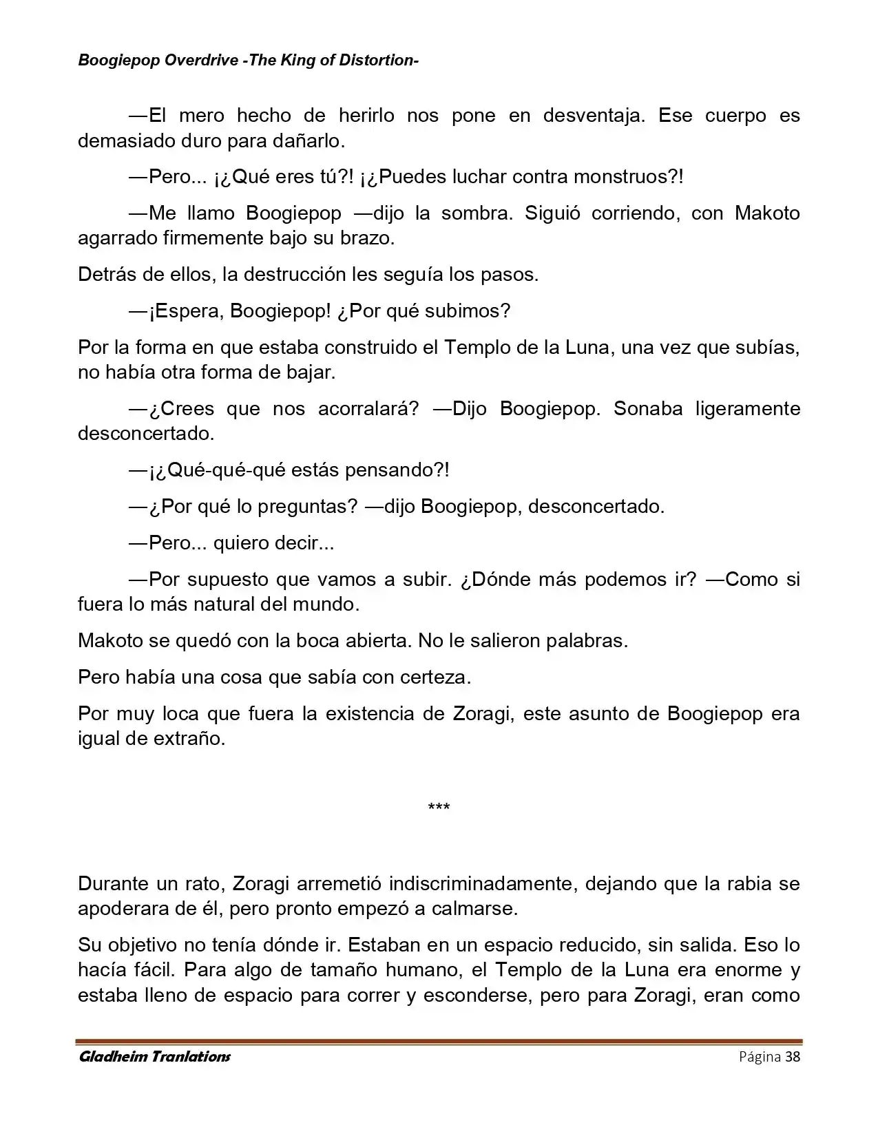 Boogiepop (Novela) - Capítulo 31 - Página 38 - LectorTMOo