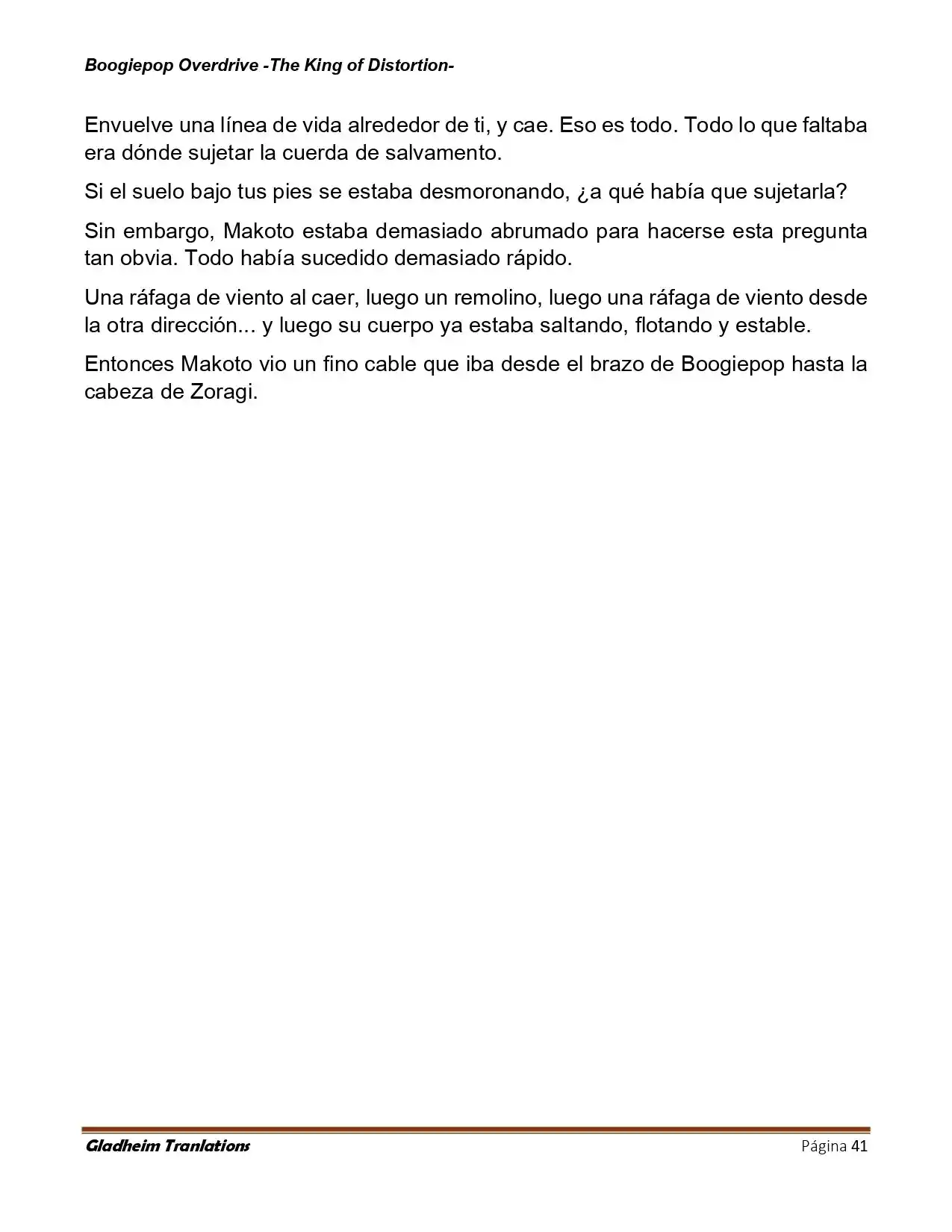 Boogiepop (Novela) - Capítulo 31 - Página 41 - LectorTMOo