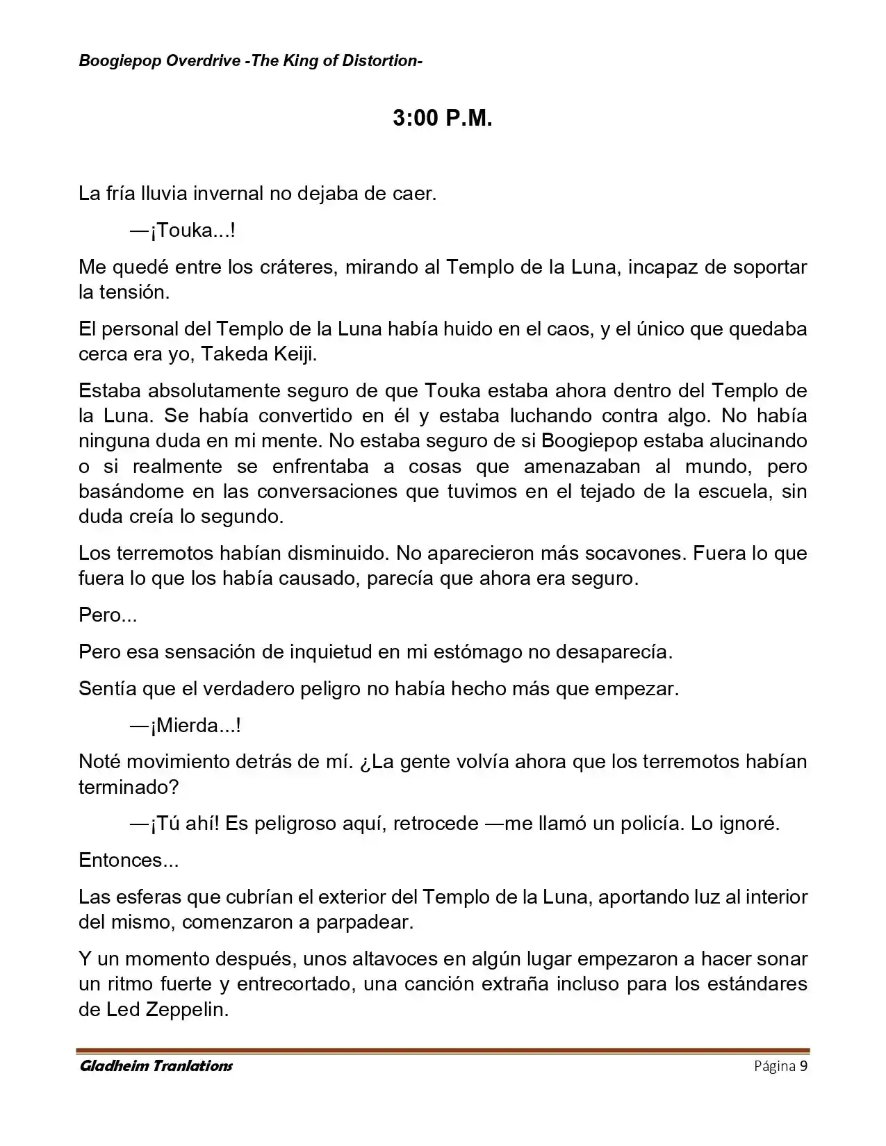 Boogiepop (Novela) - Capítulo 32 - Página 9 - LectorTMOo