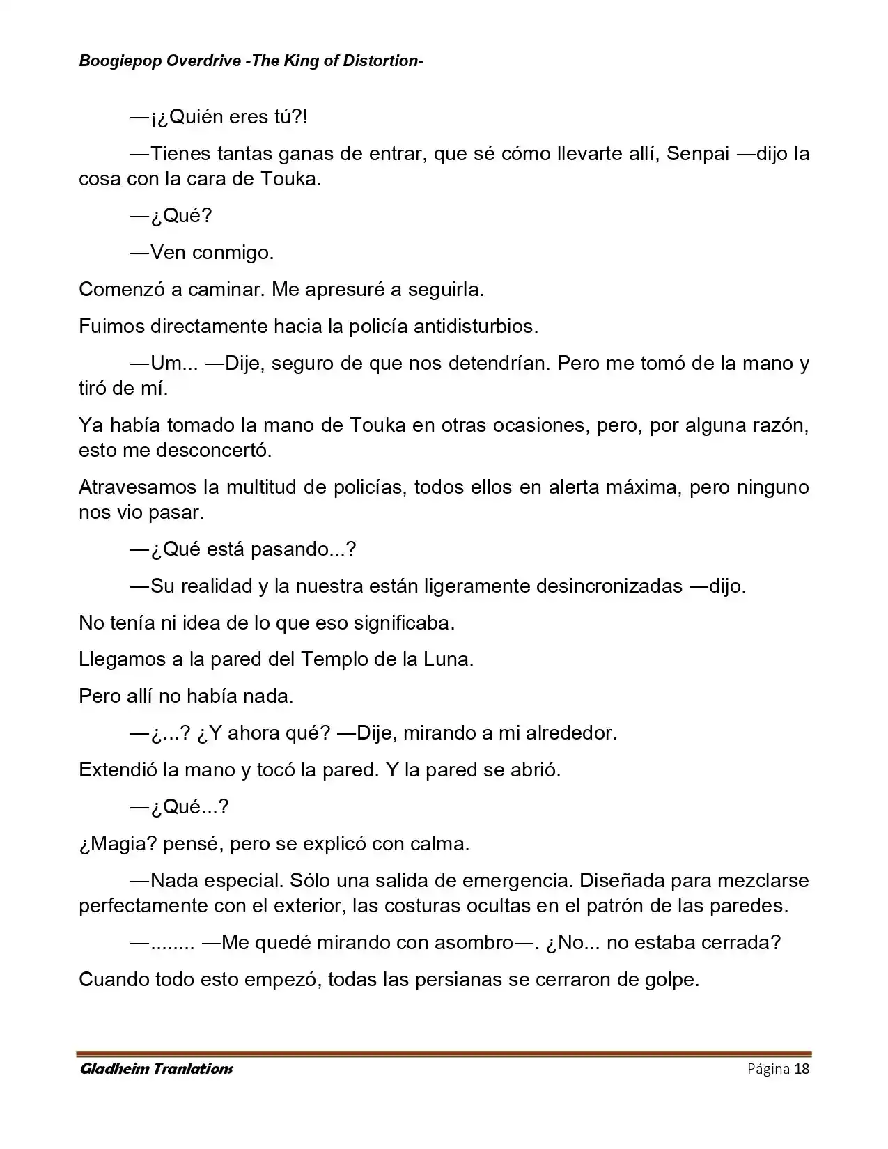 Boogiepop (Novela) - Capítulo 32 - Página 18 - LectorTMOo