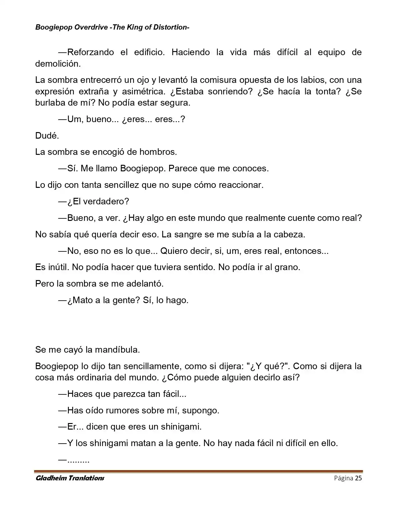 Boogiepop (Novela) - Capítulo 32 - Página 25 - LectorTMOo