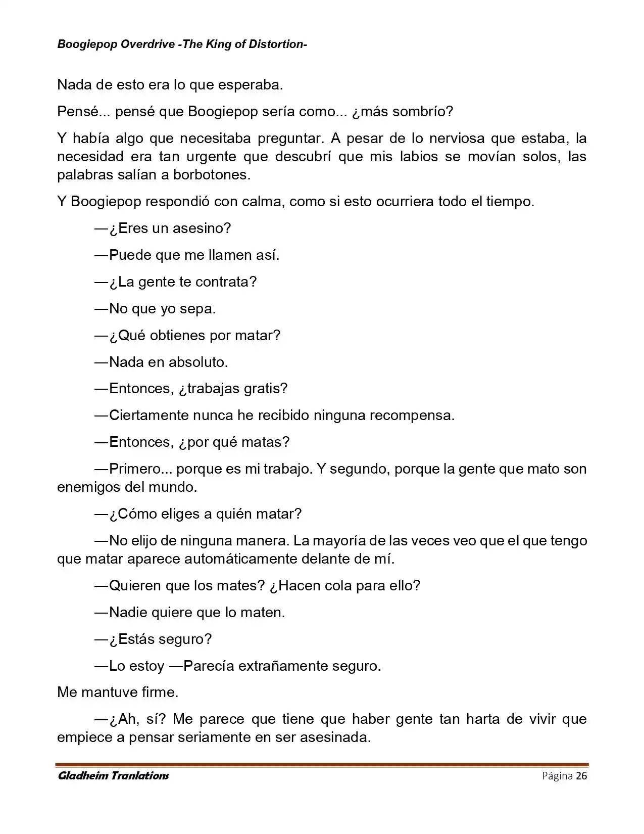 Boogiepop (Novela) - Capítulo 32 - Página 26 - LectorTMOo