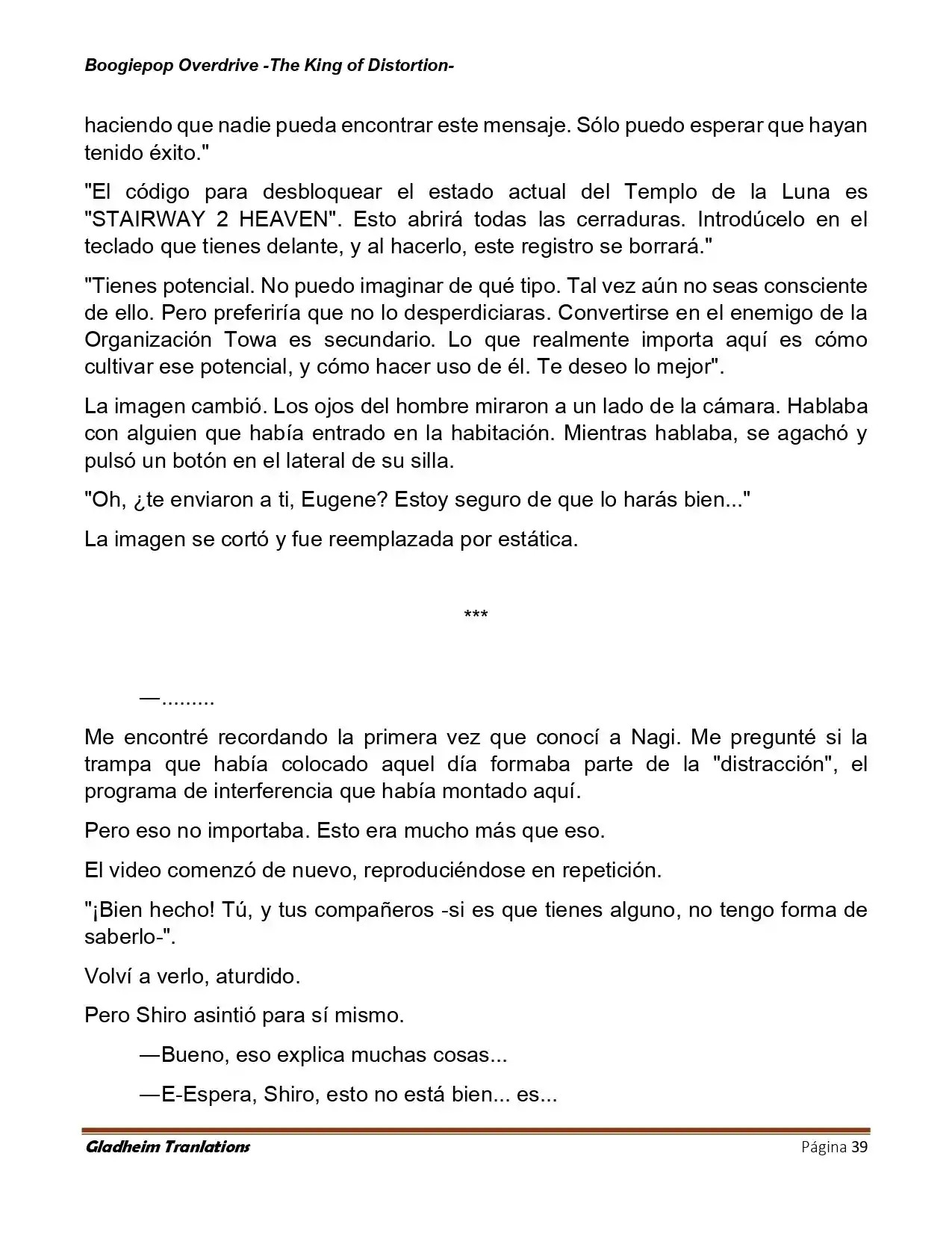 Boogiepop (Novela) - Capítulo 32 - Página 39 - LectorTMOo