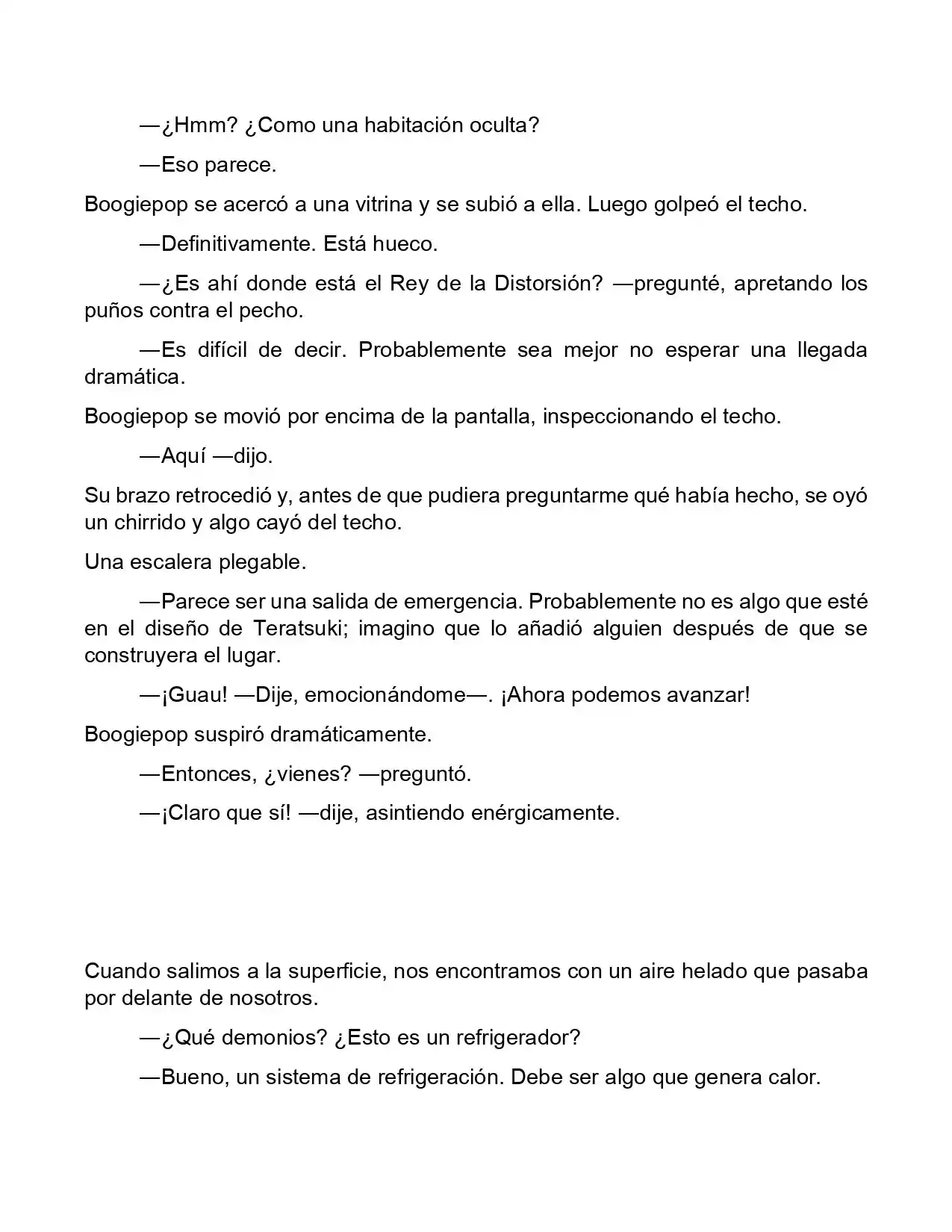 Boogiepop (Novela) - Capítulo 33 - Página 5 - LectorTMOo