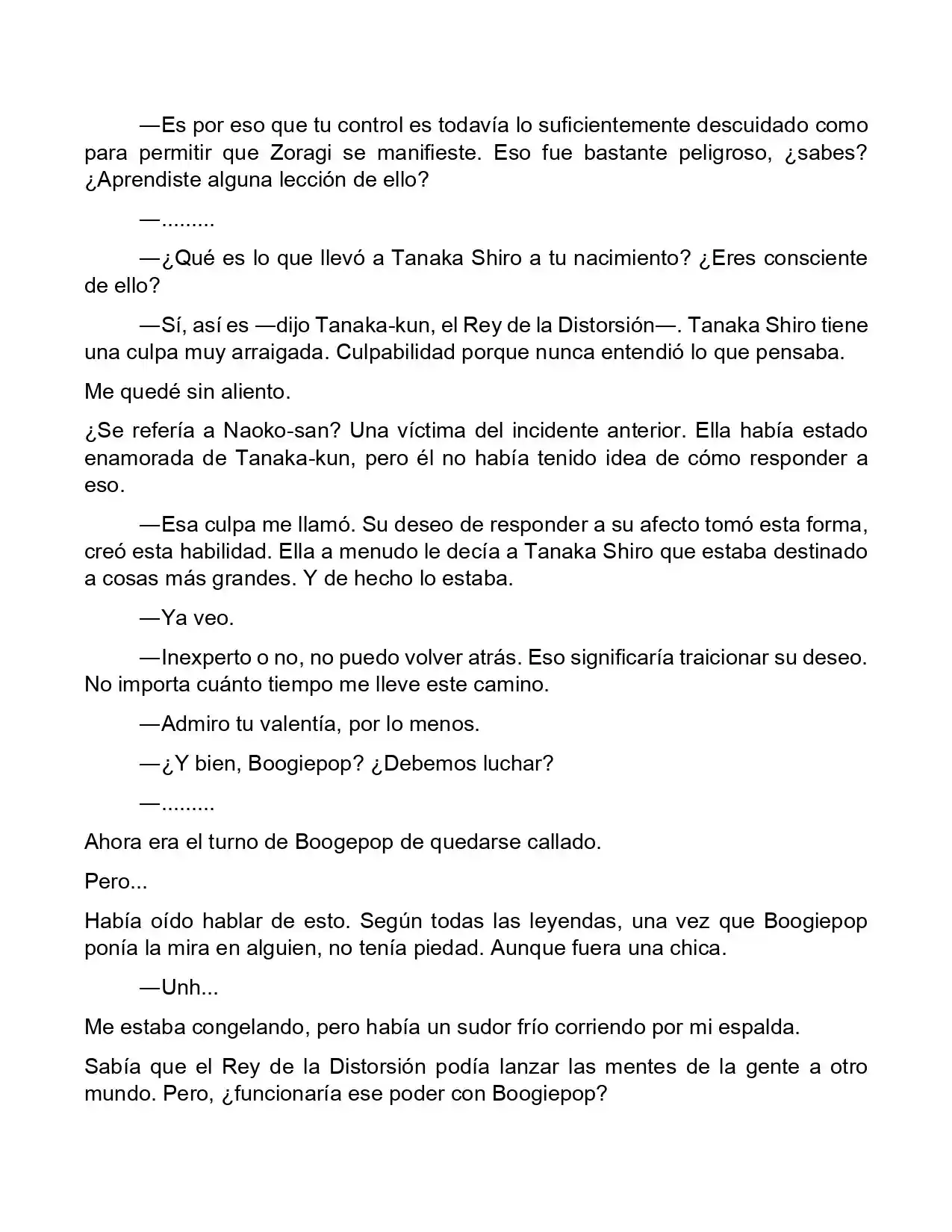 Boogiepop (Novela) - Capítulo 33 - Página 8 - LectorTMOo