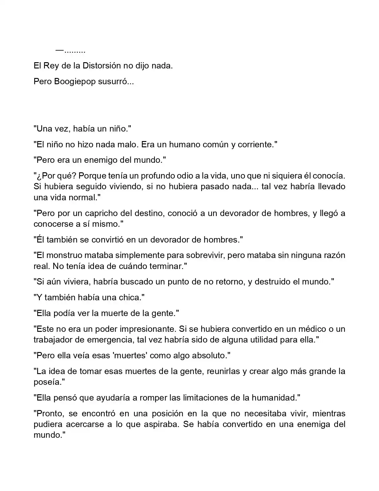 Boogiepop (Novela) - Capítulo 33 - Página 10 - LectorTMOo
