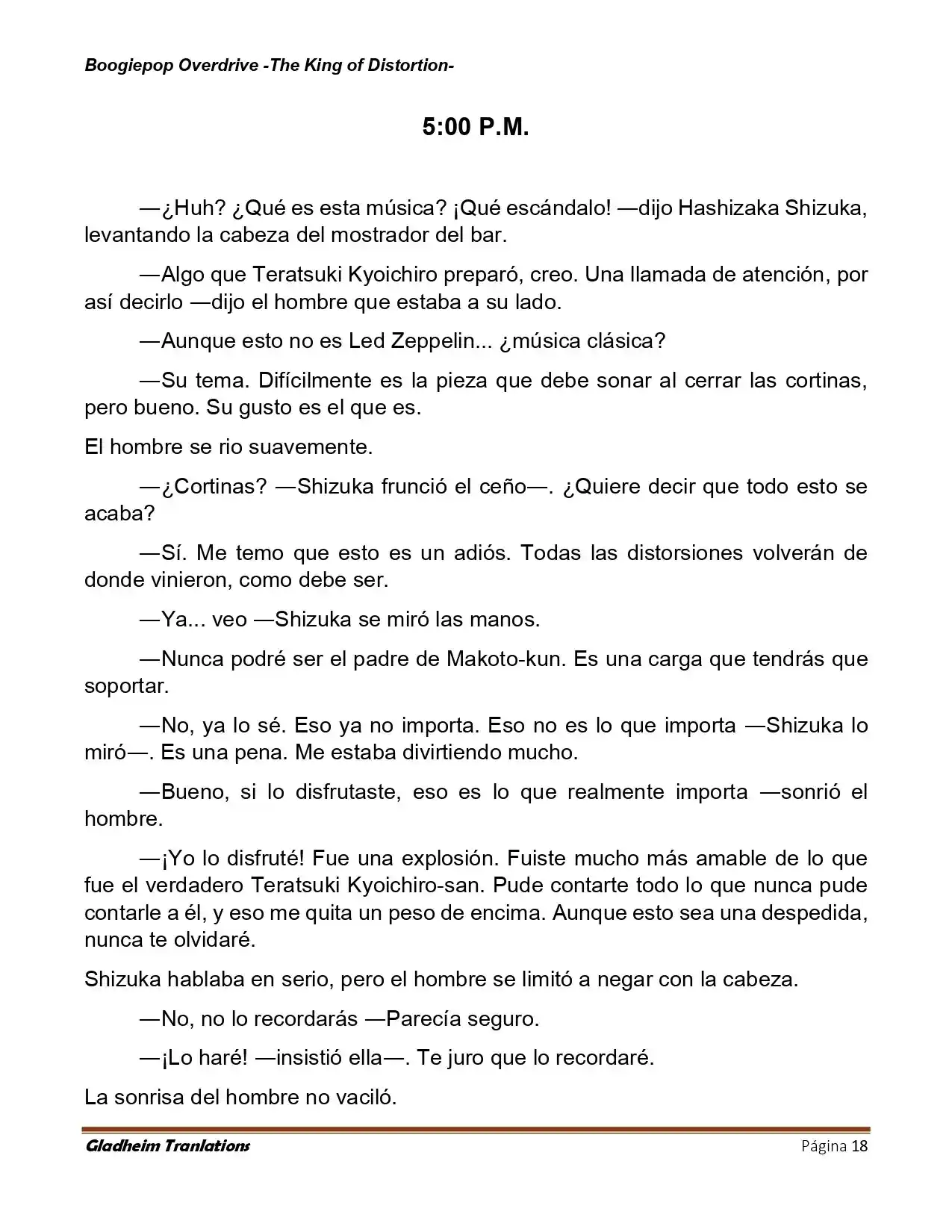Boogiepop (Novela) - Capítulo 33 - Página 18 - LectorTMOo