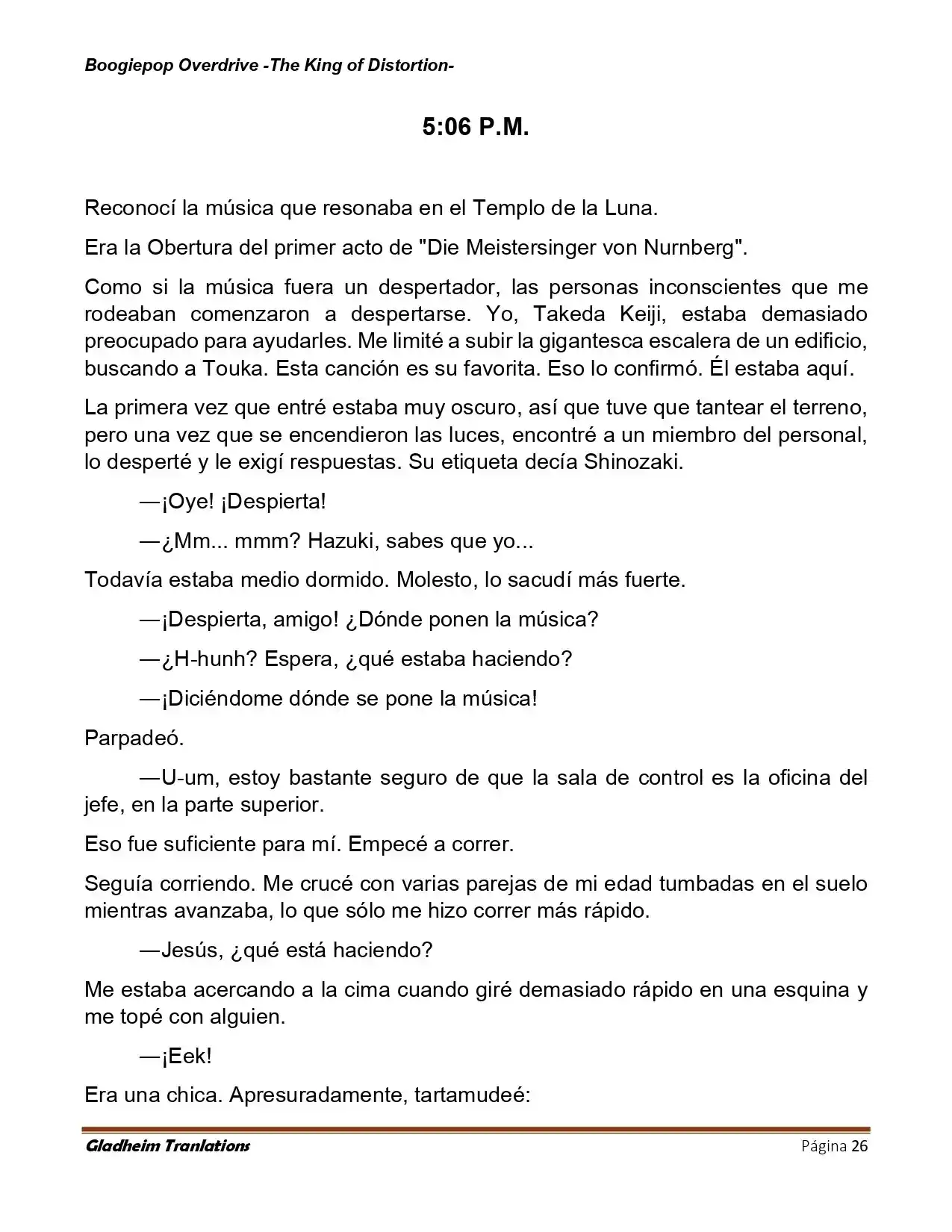 Boogiepop (Novela) - Capítulo 33 - Página 26 - LectorTMOo