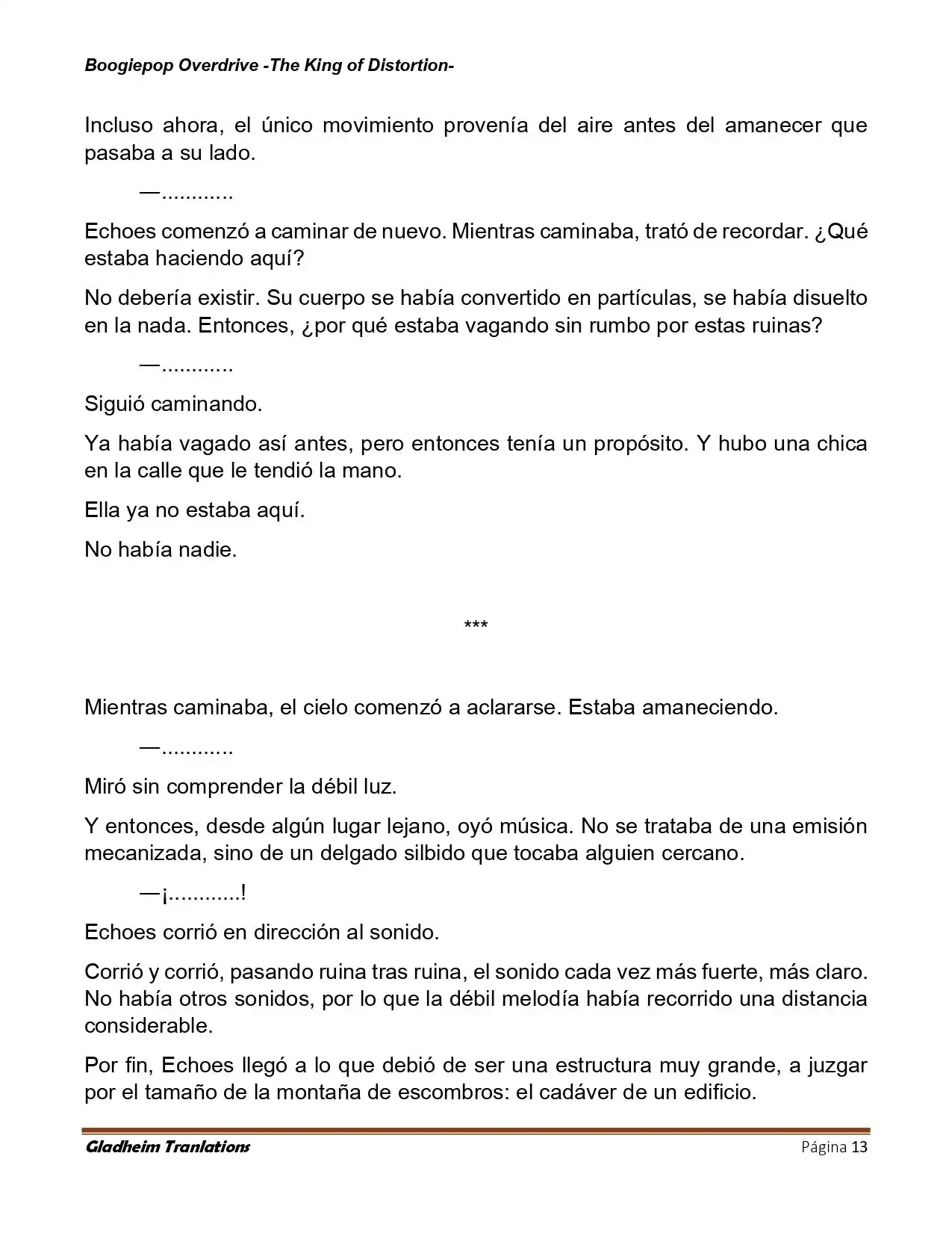 Boogiepop (Novela) - Capítulo 34 - Página 13 - LectorTMOo