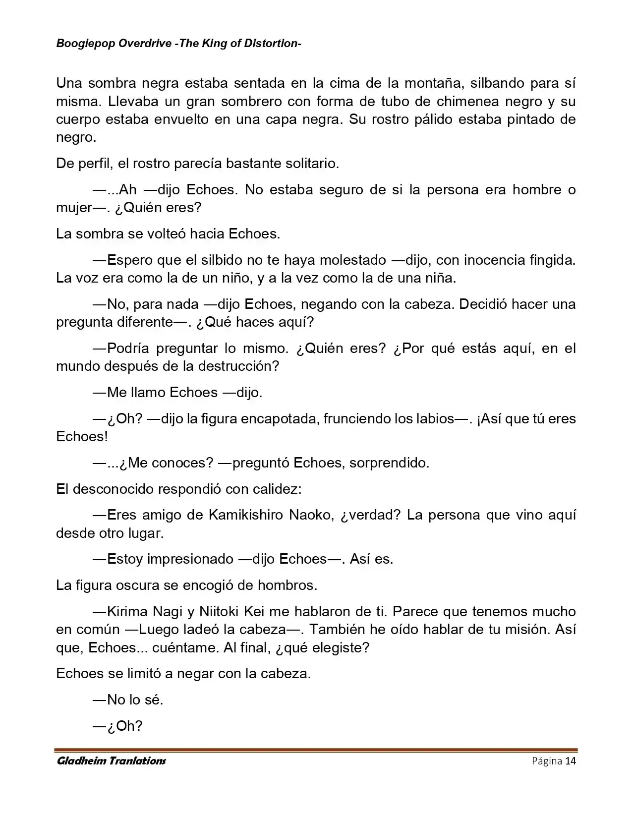 Boogiepop (Novela) - Capítulo 34 - Página 14 - LectorTMOo