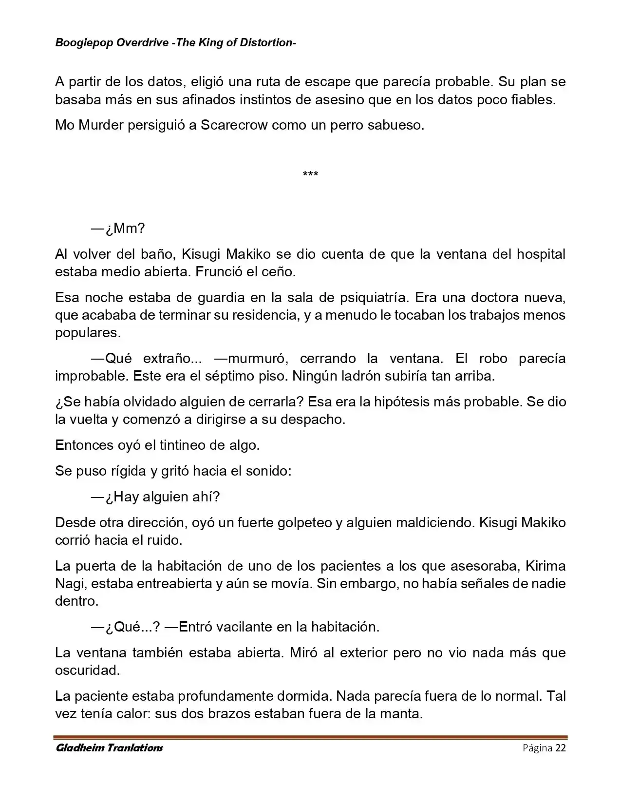 Boogiepop (Novela) - Capítulo 35 - Página 22 - LectorTMOo