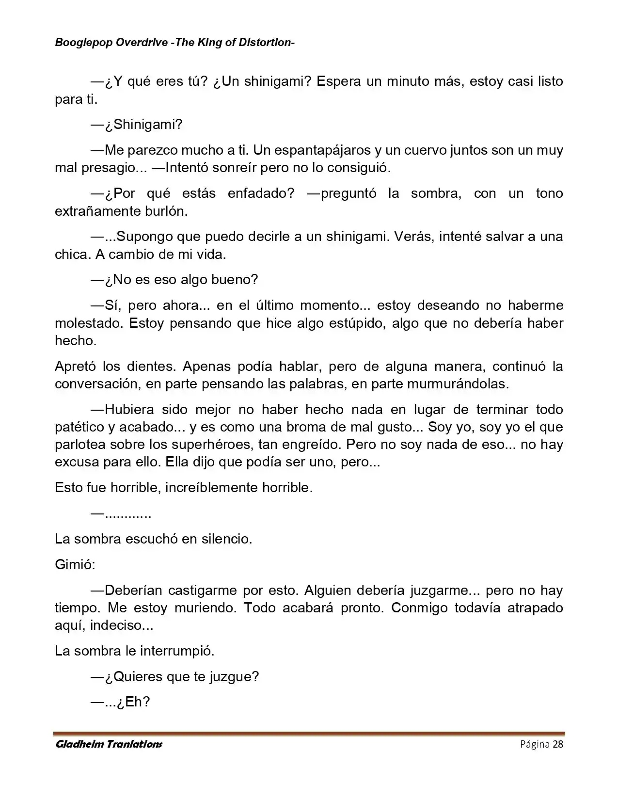 Boogiepop (Novela) - Capítulo 35 - Página 28 - LectorTMOo