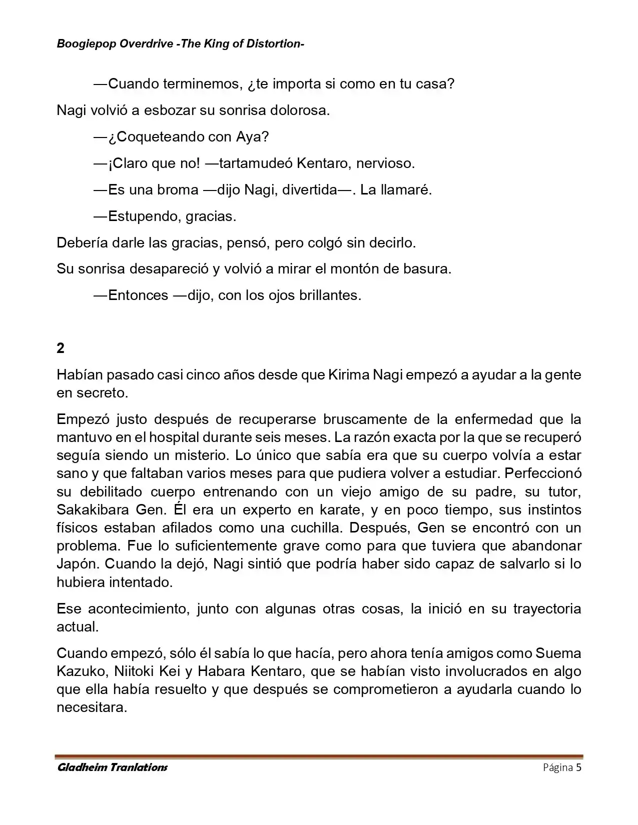 Boogiepop (Novela) - Capítulo 36 - Página 5 - LectorTMOo