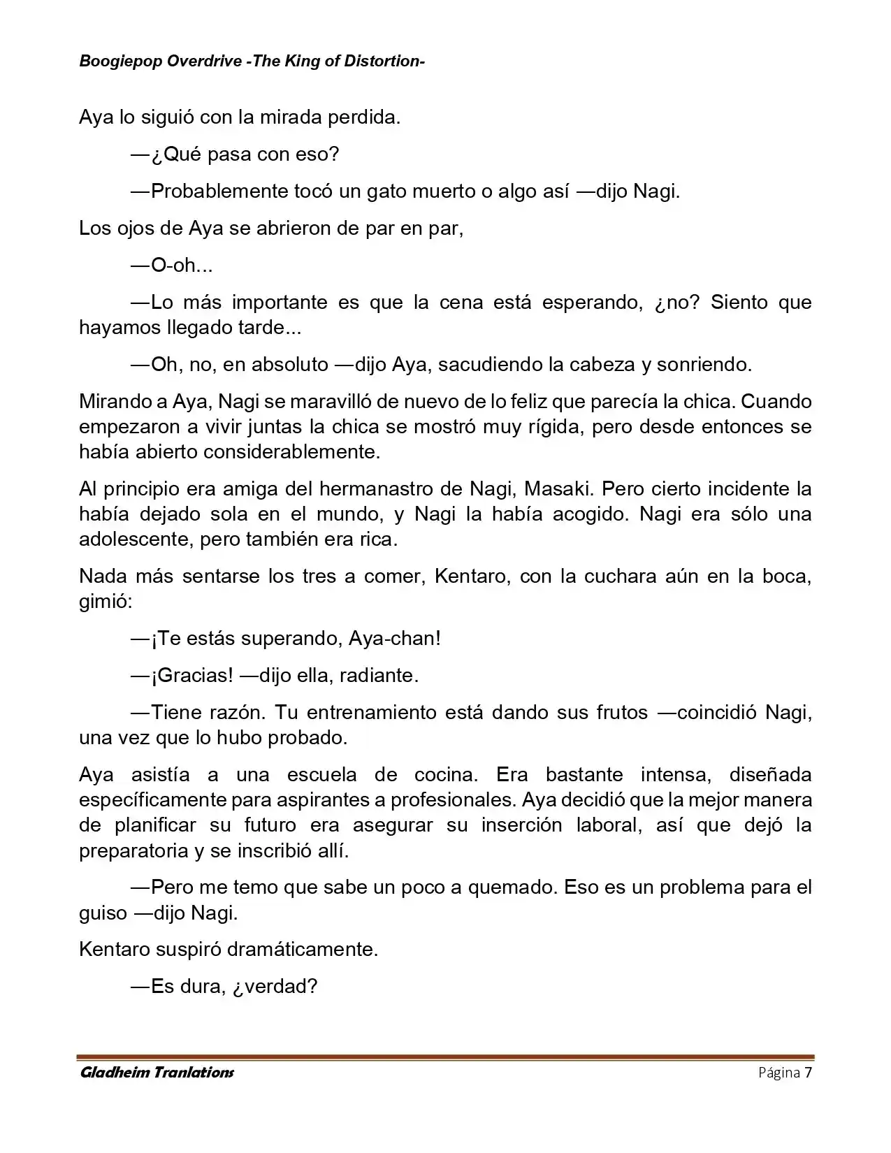 Boogiepop (Novela) - Capítulo 36 - Página 7 - LectorTMOo
