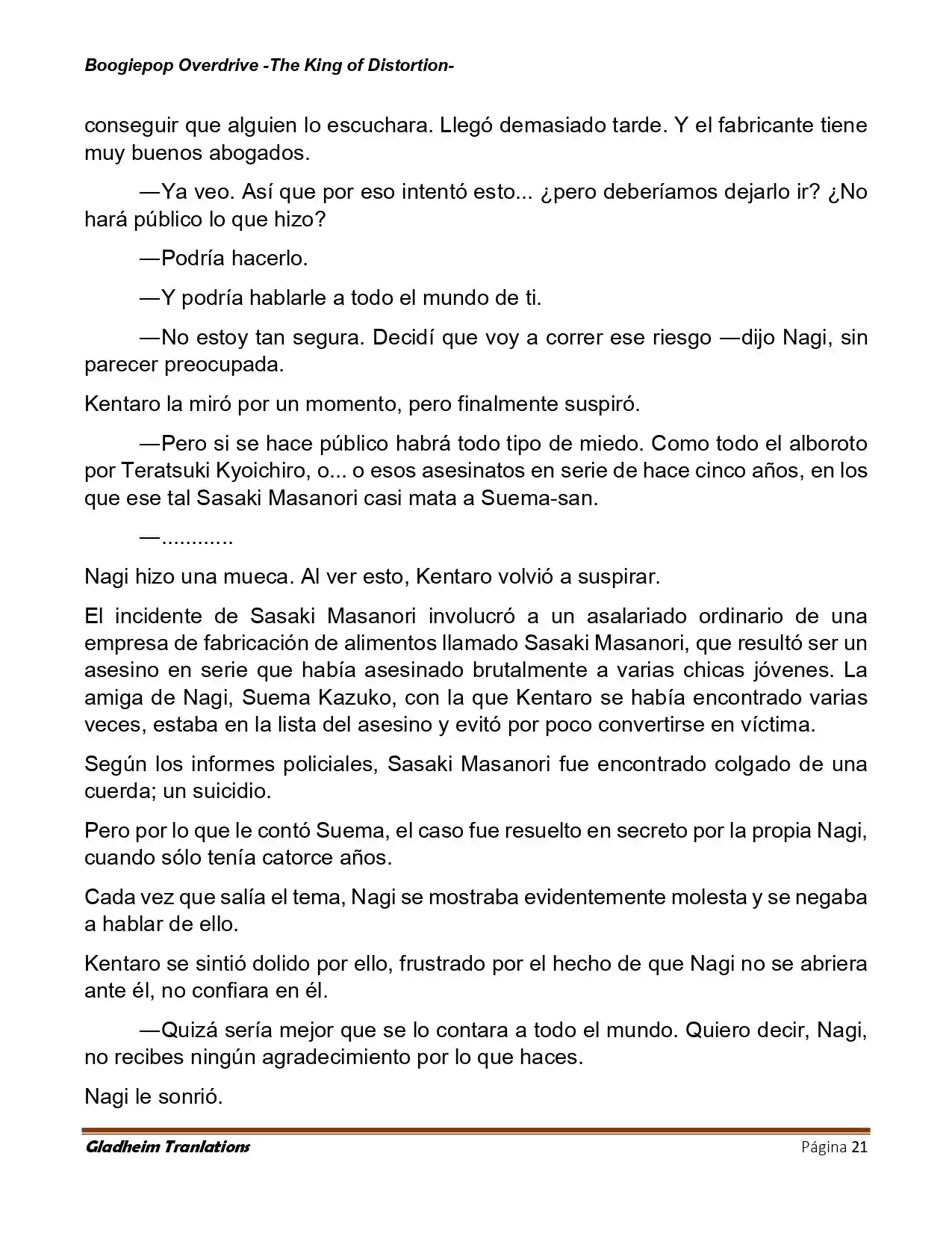 Boogiepop (Novela) - Capítulo 36 - Página 21 - LectorTMOo