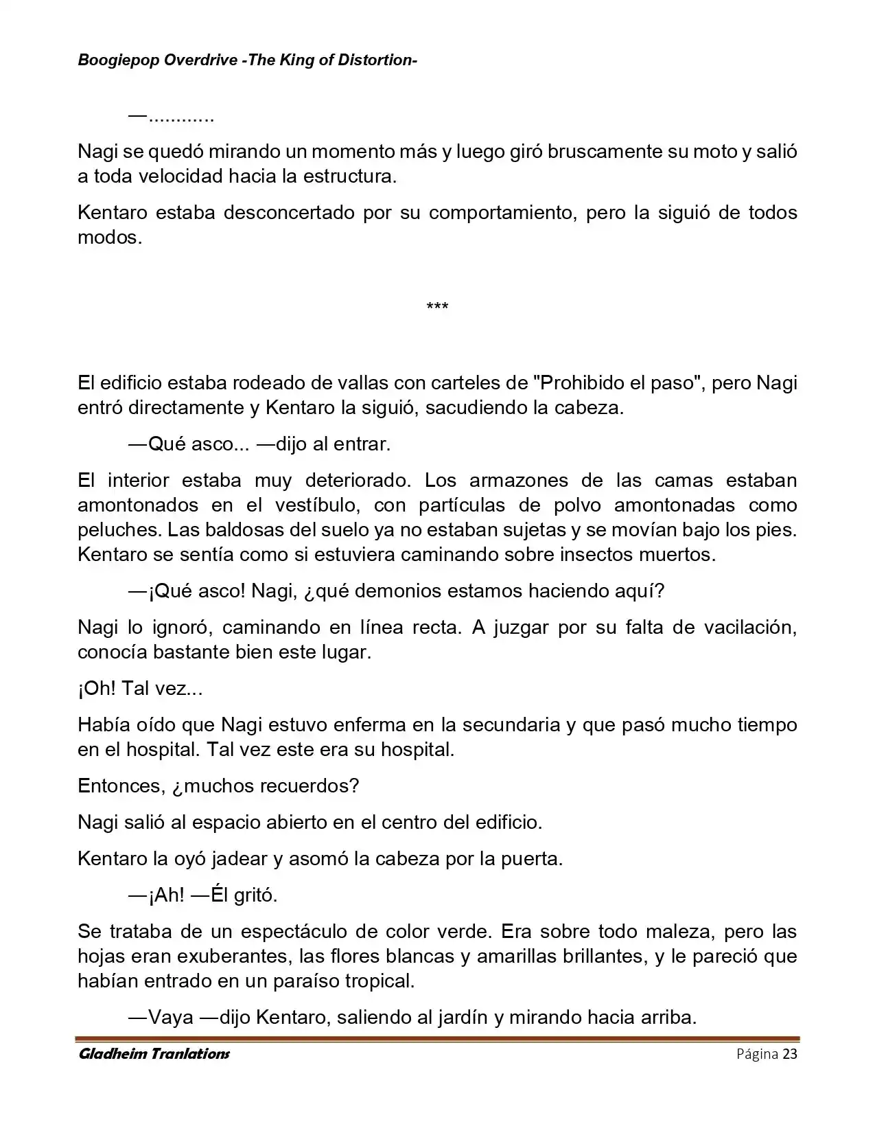 Boogiepop (Novela) - Capítulo 36 - Página 23 - LectorTMOo