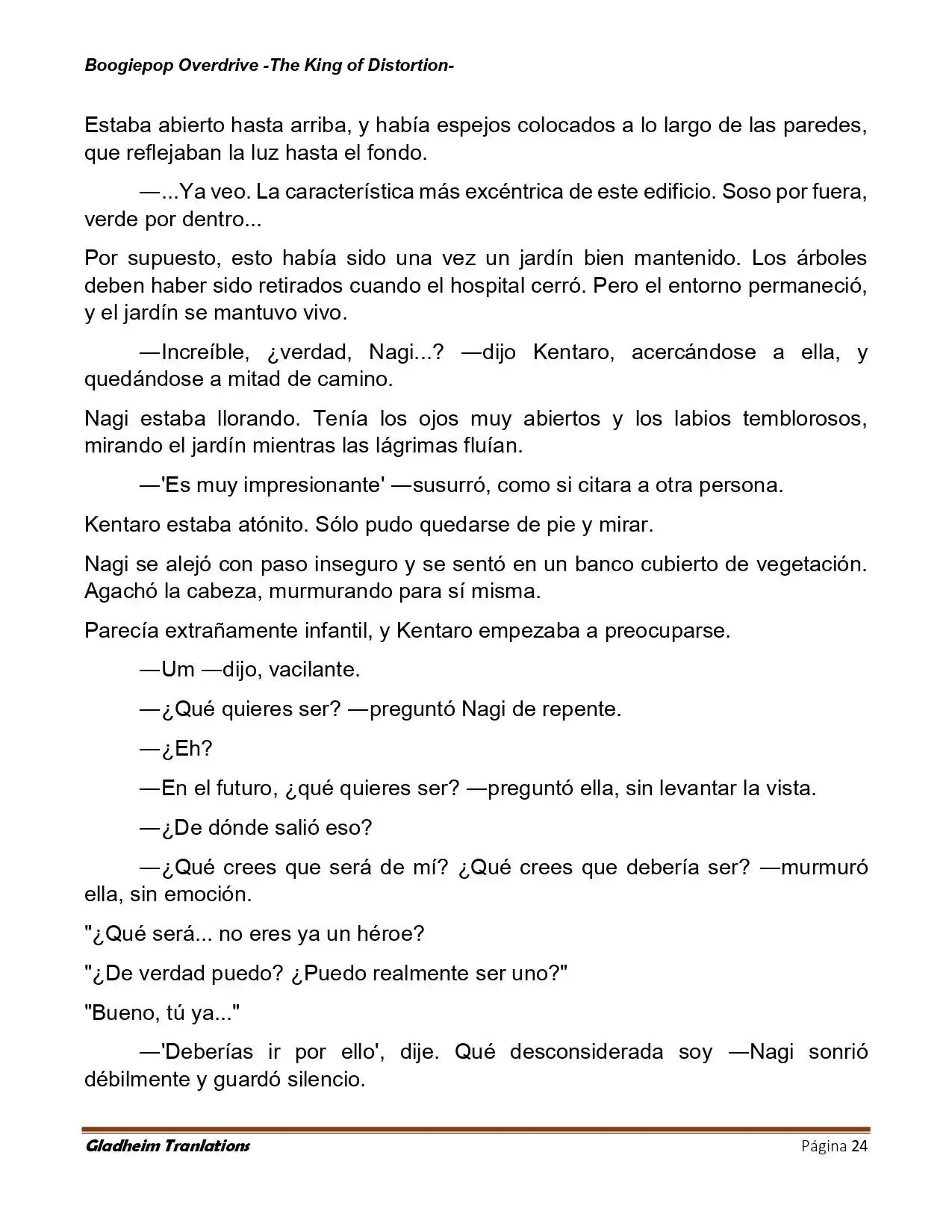 Boogiepop (Novela) - Capítulo 36 - Página 24 - LectorTMOo