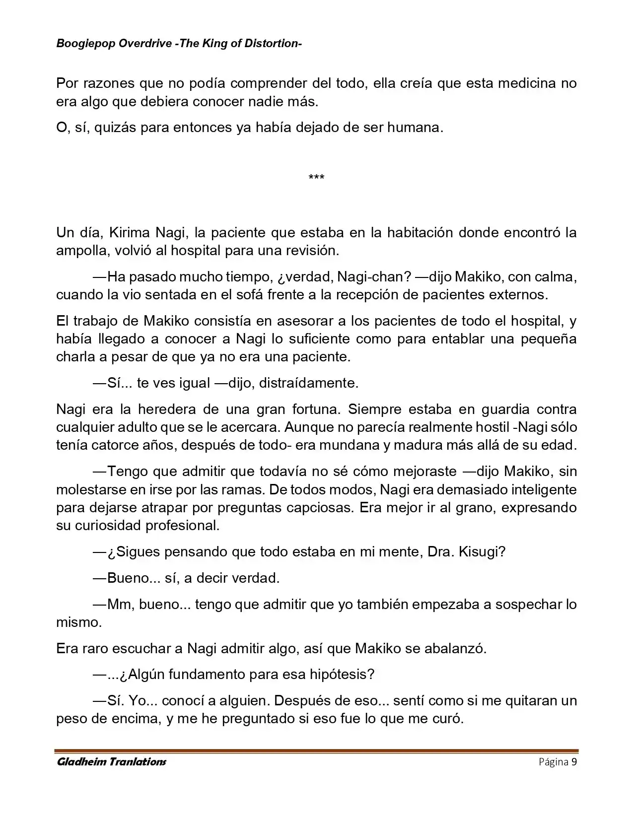 Boogiepop (Novela) - Capítulo 37 - Página 9 - LectorTMOo