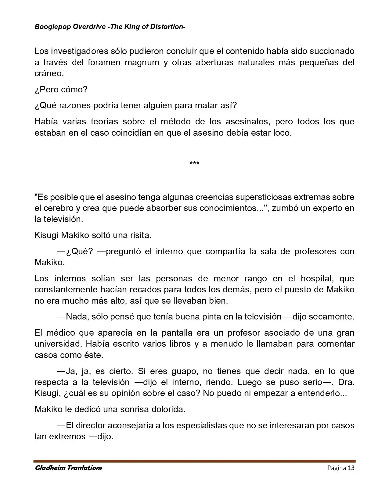 Boogiepop (Novela) - Capítulo 37 - Página 13 - LectorTMOo
