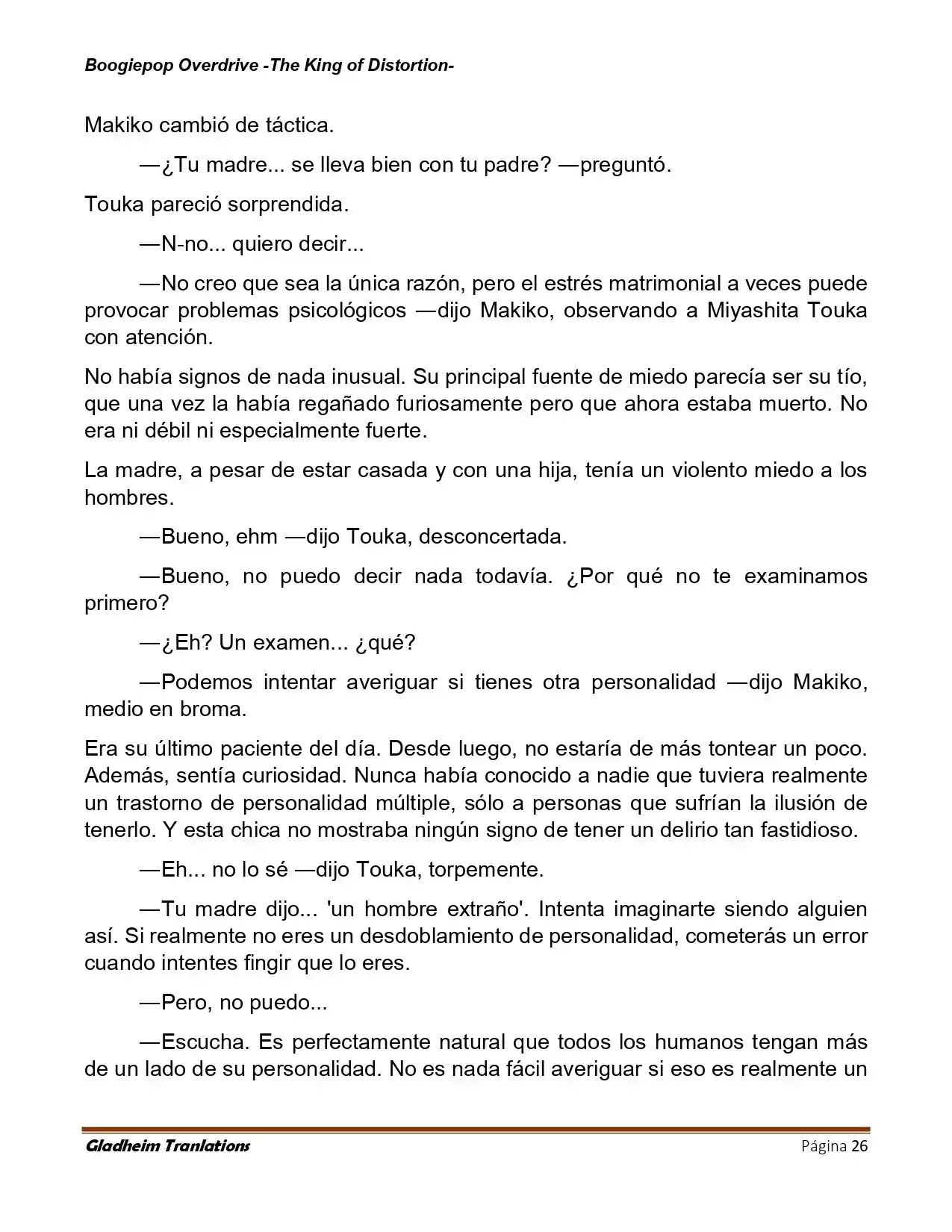 Boogiepop (Novela) - Capítulo 37 - Página 26 - LectorTMOo