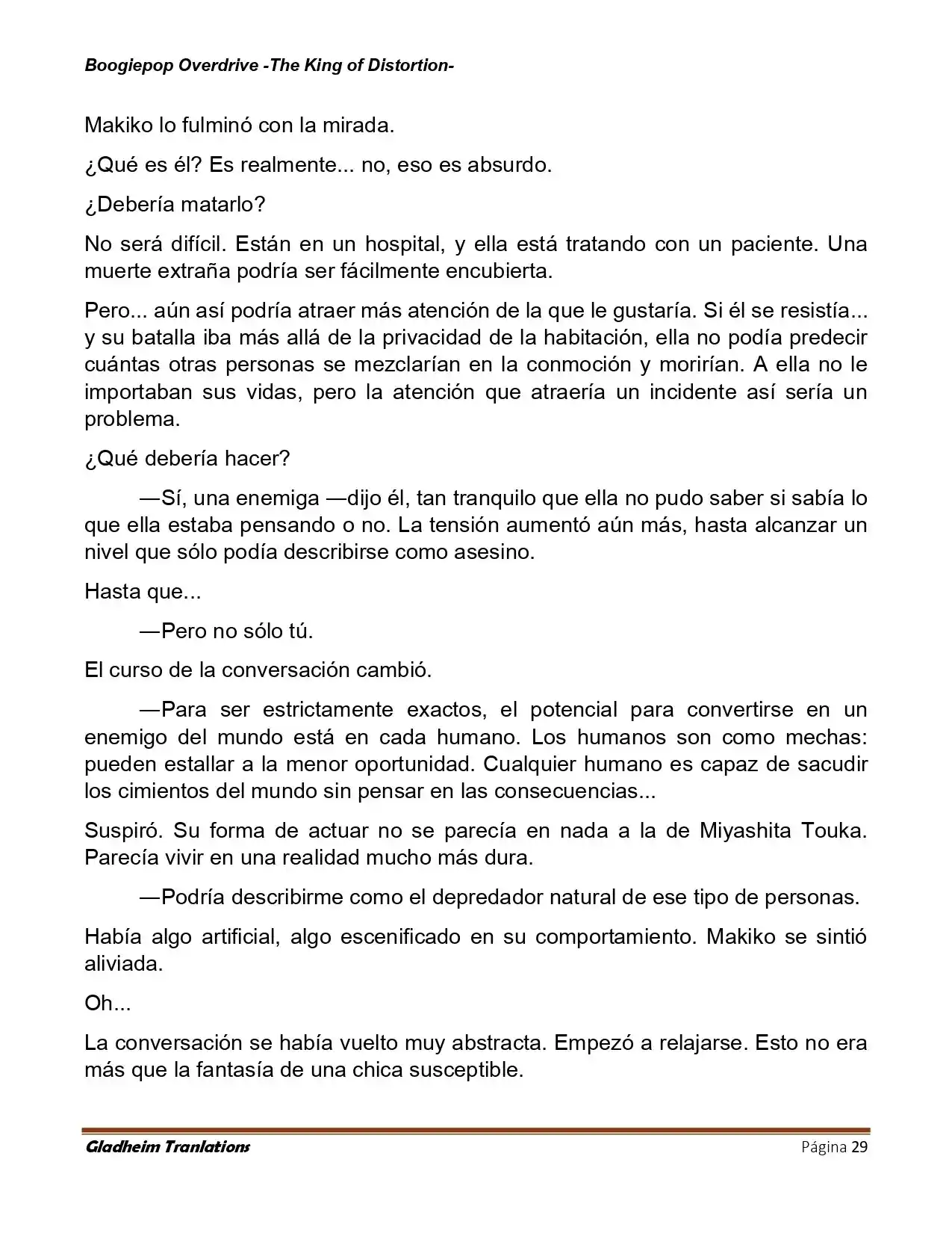Boogiepop (Novela) - Capítulo 37 - Página 29 - LectorTMOo