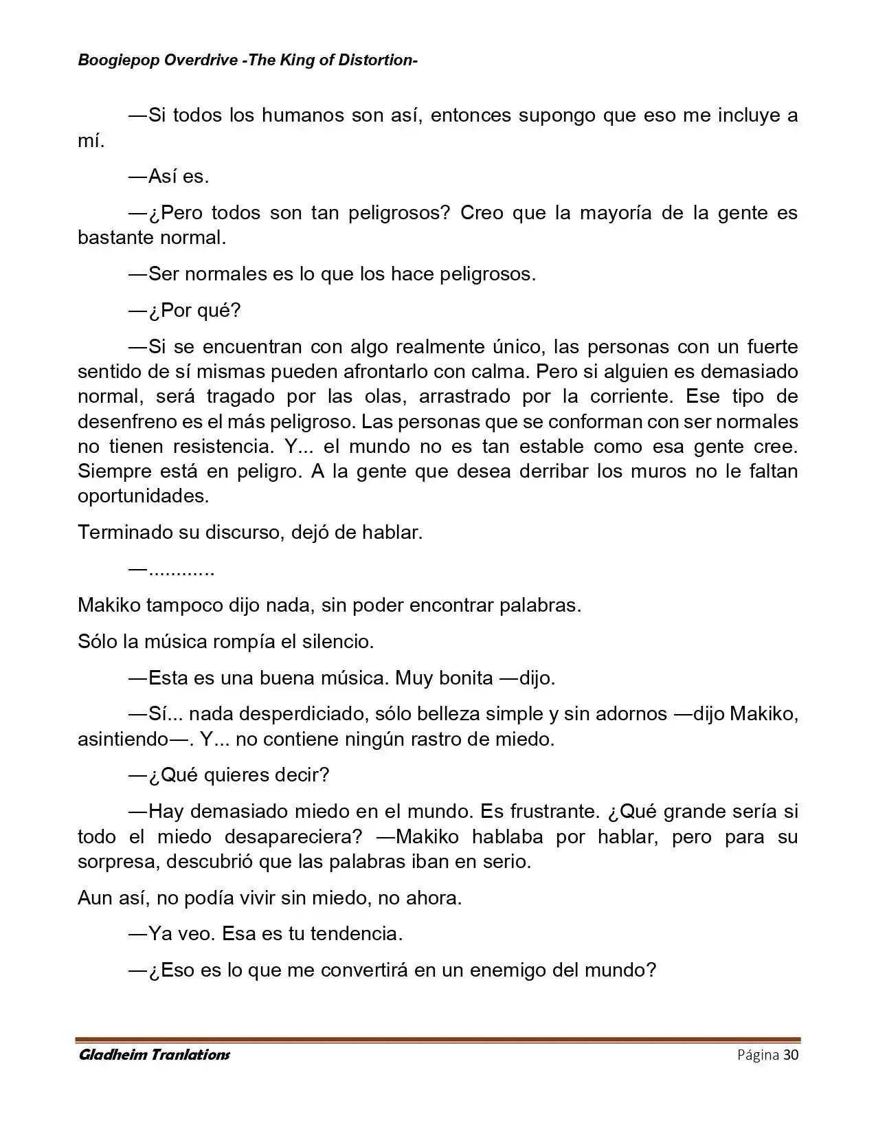 Boogiepop (Novela) - Capítulo 37 - Página 30 - LectorTMOo