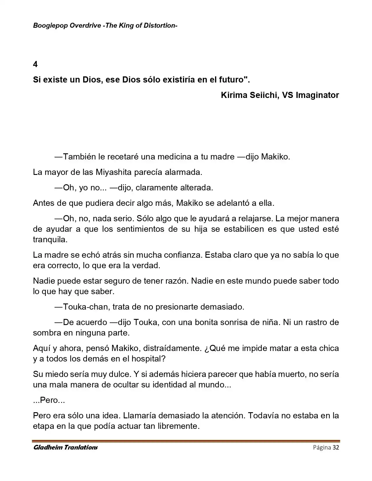 Boogiepop (Novela) - Capítulo 37 - Página 32 - LectorTMOo